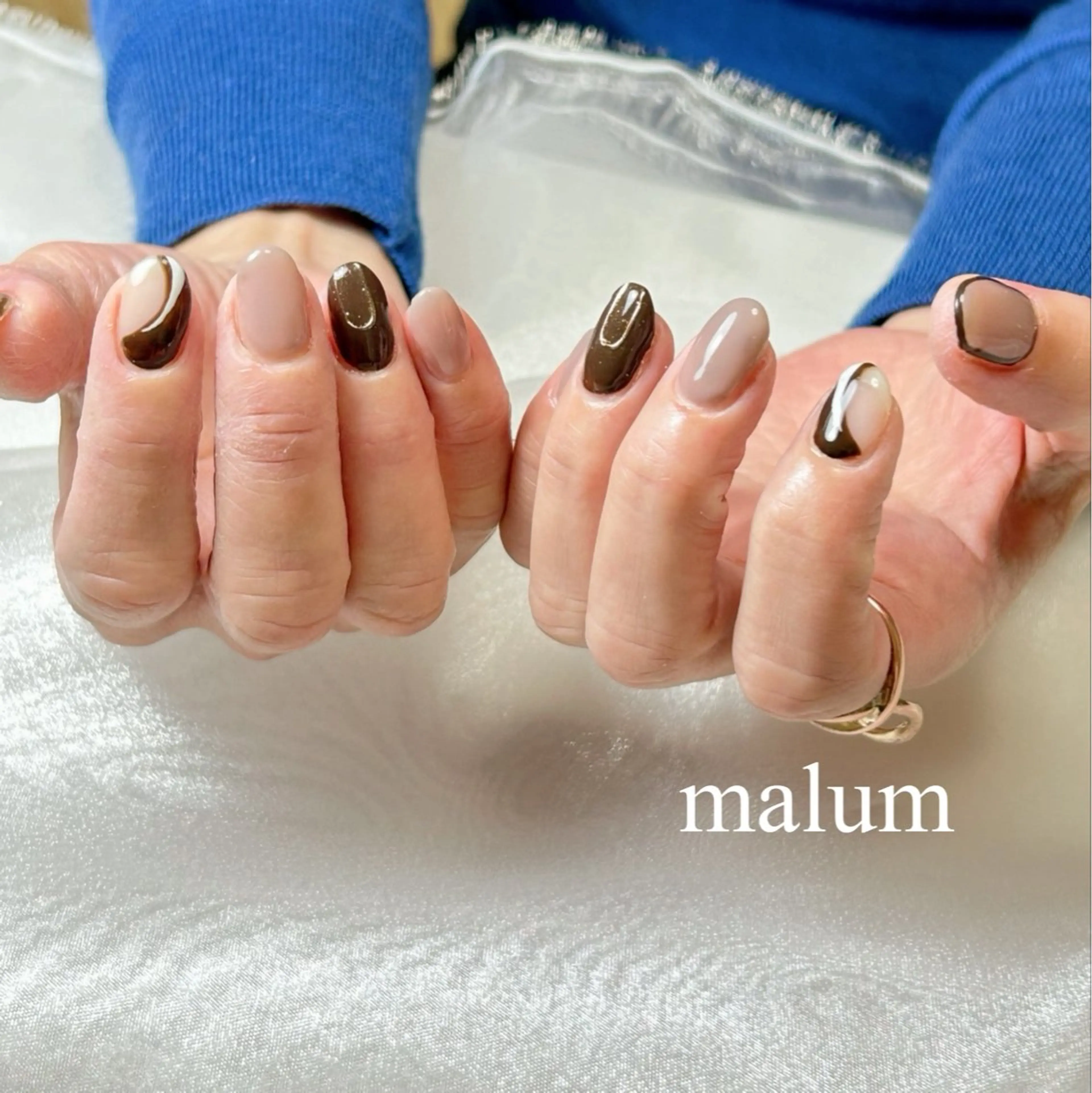 ネイル ハンドネイル malum nailのネイルデザイン