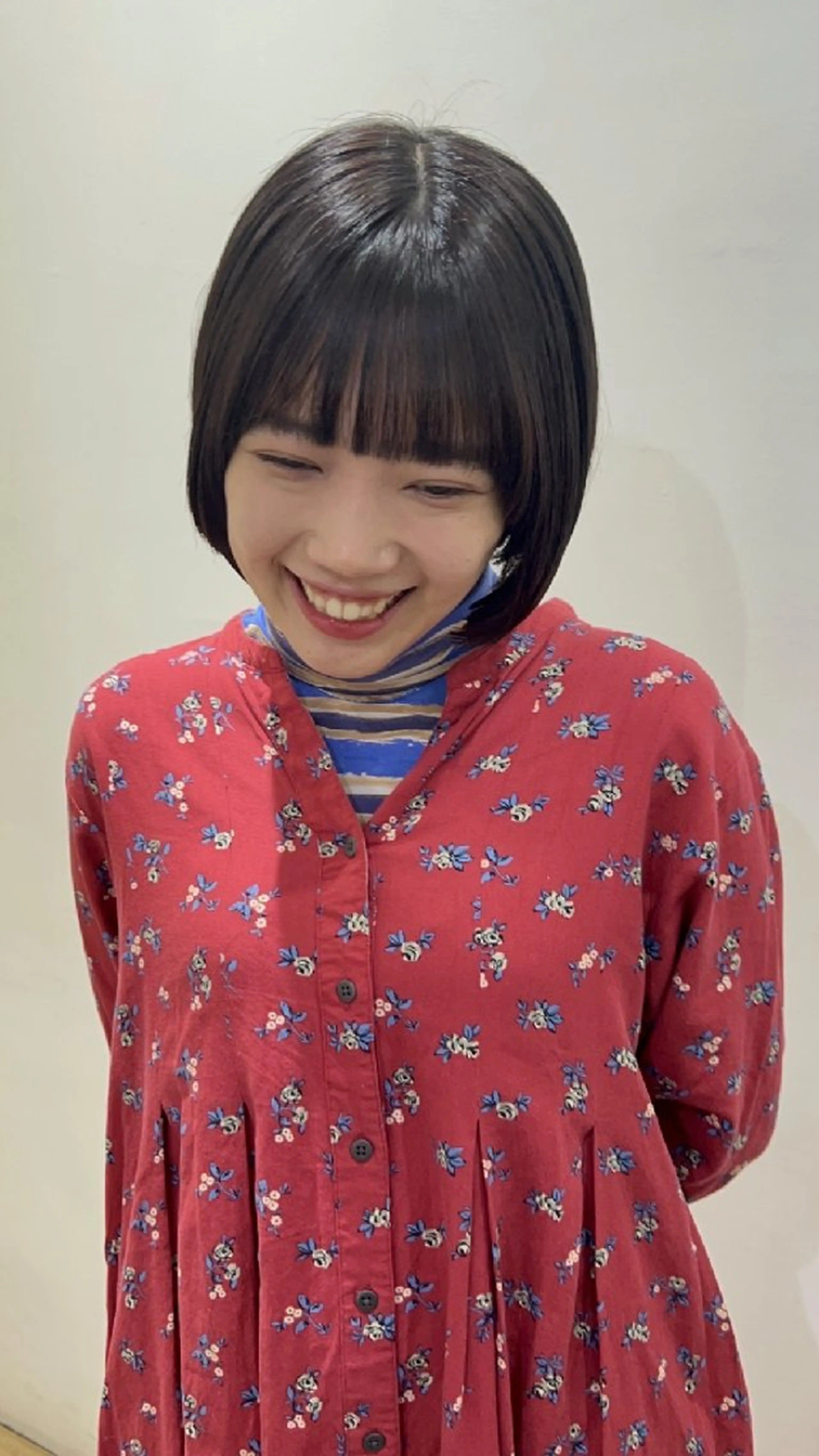 ショート ボブ カット ボブ人気No,1✨ TAME副店長のヘアスタイル