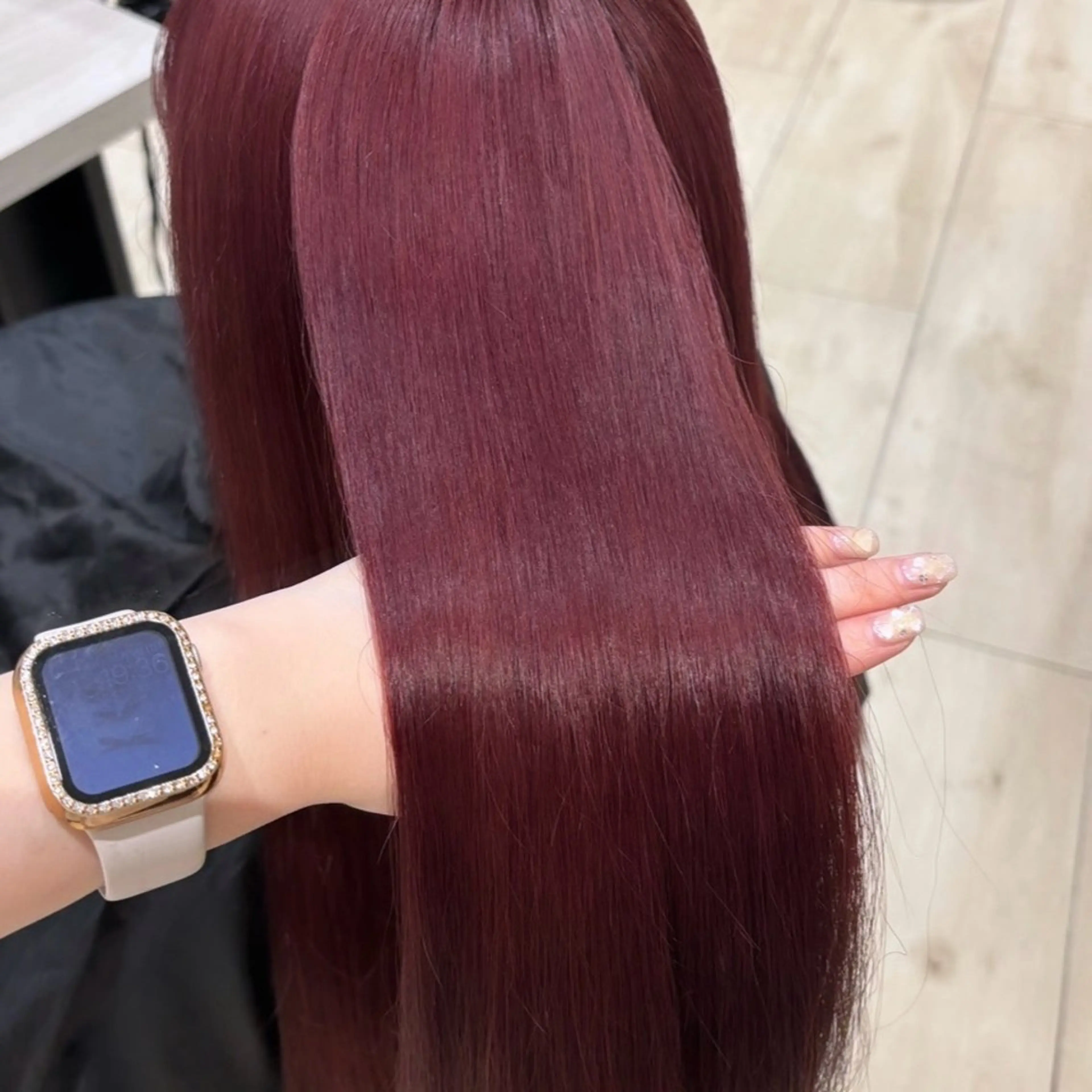 ロング カラー ブリーチ ヘアカラー Ririka/銀座/ Euphoria🎀のヘアスタイル