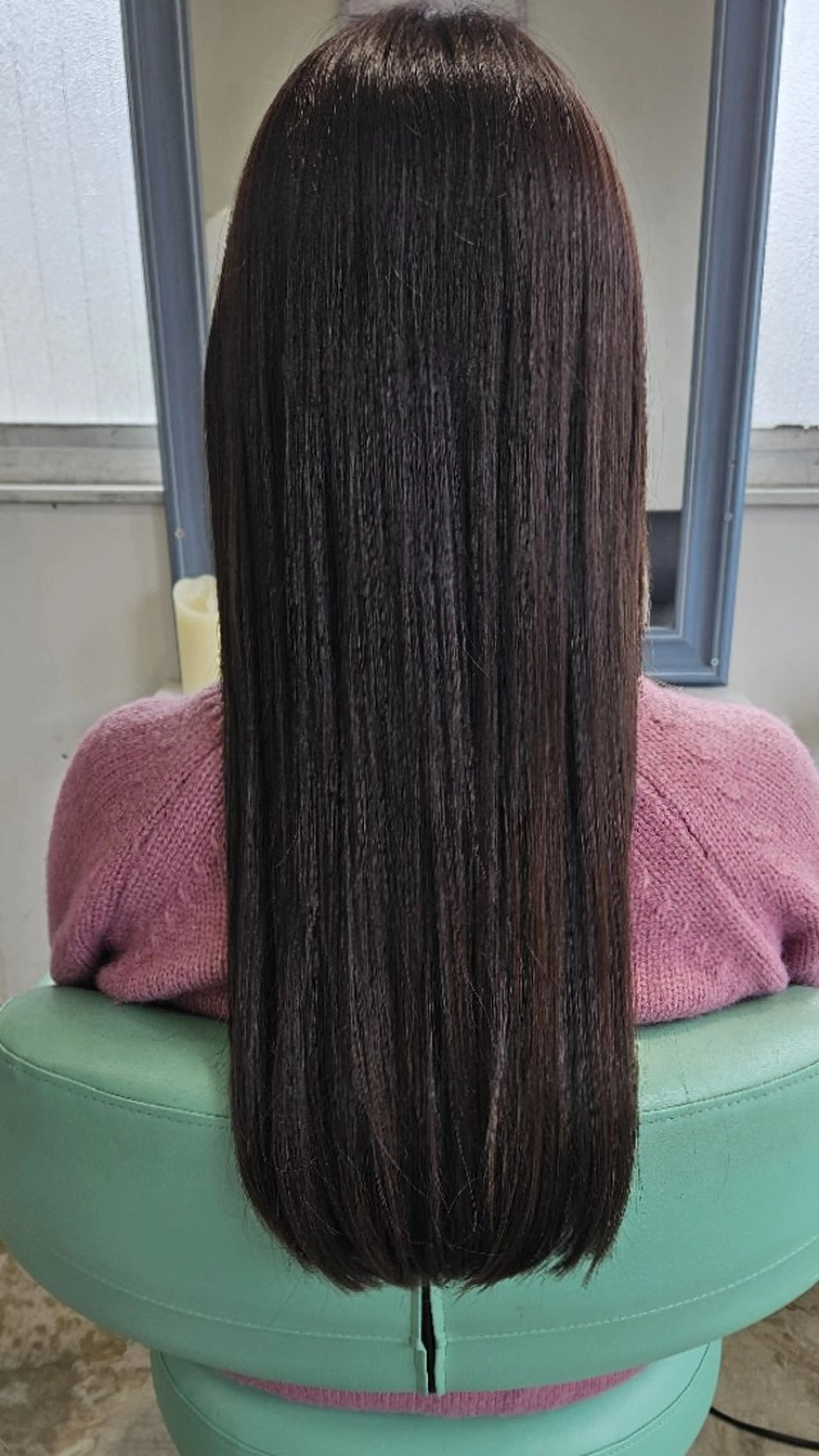 カラー ロング 縮毛矯正 Coppe pan所属・ 熊野 タイソンのヘアスタイル