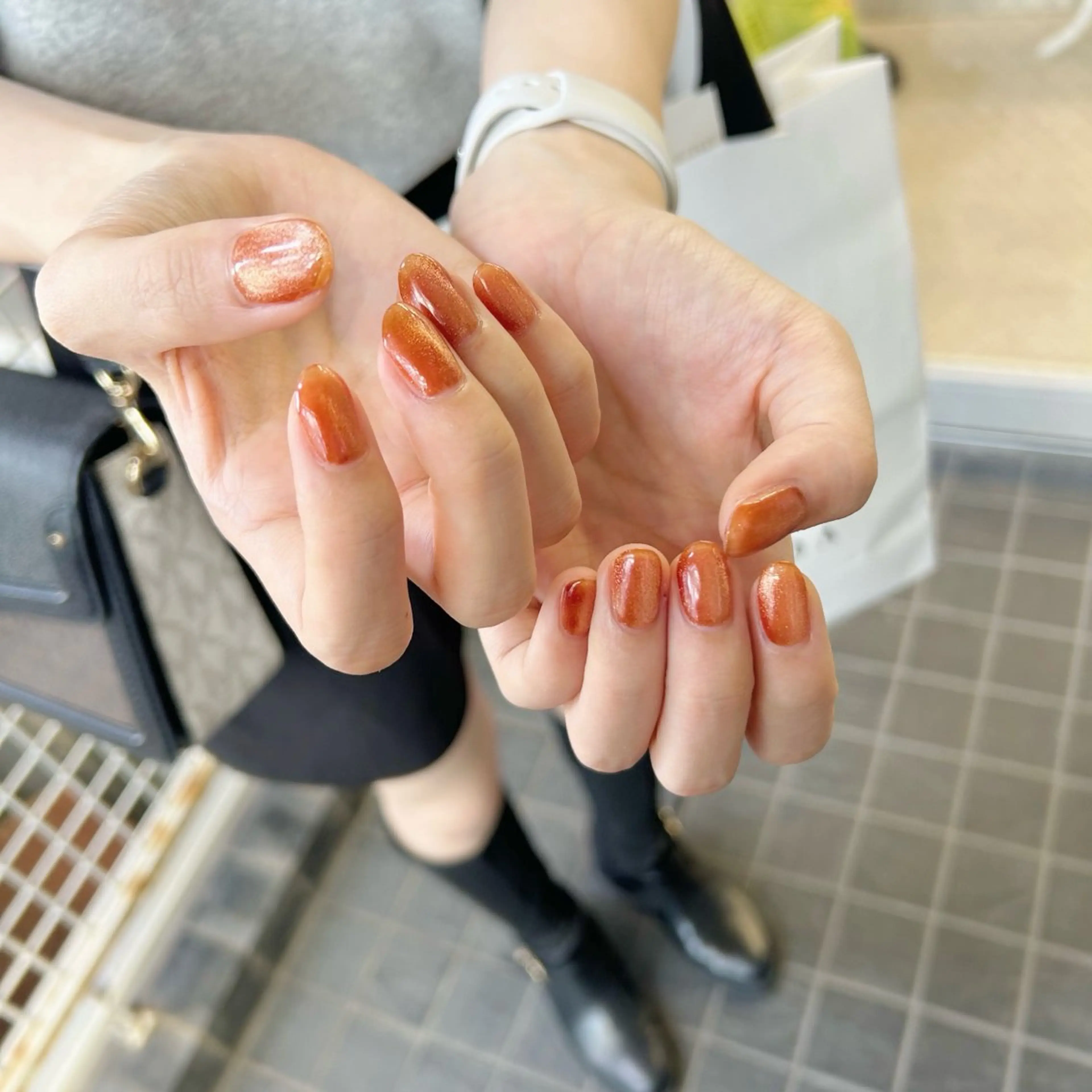 ネイル ハンドネイル ハンドケア マグネット/心斎橋 LoLo.カレラのネイルデザイン