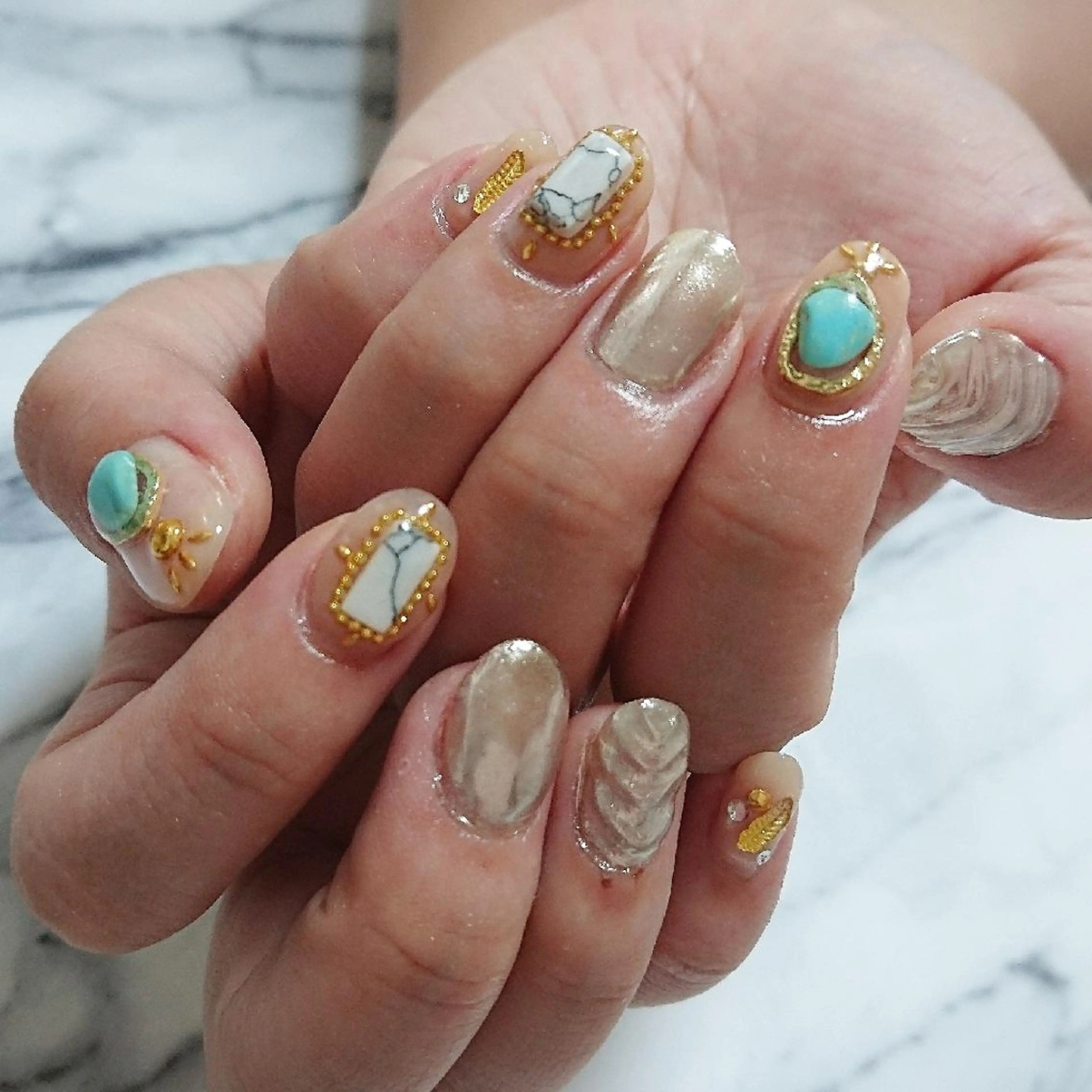 ネイル 大城 裕麻のネイルデザイン