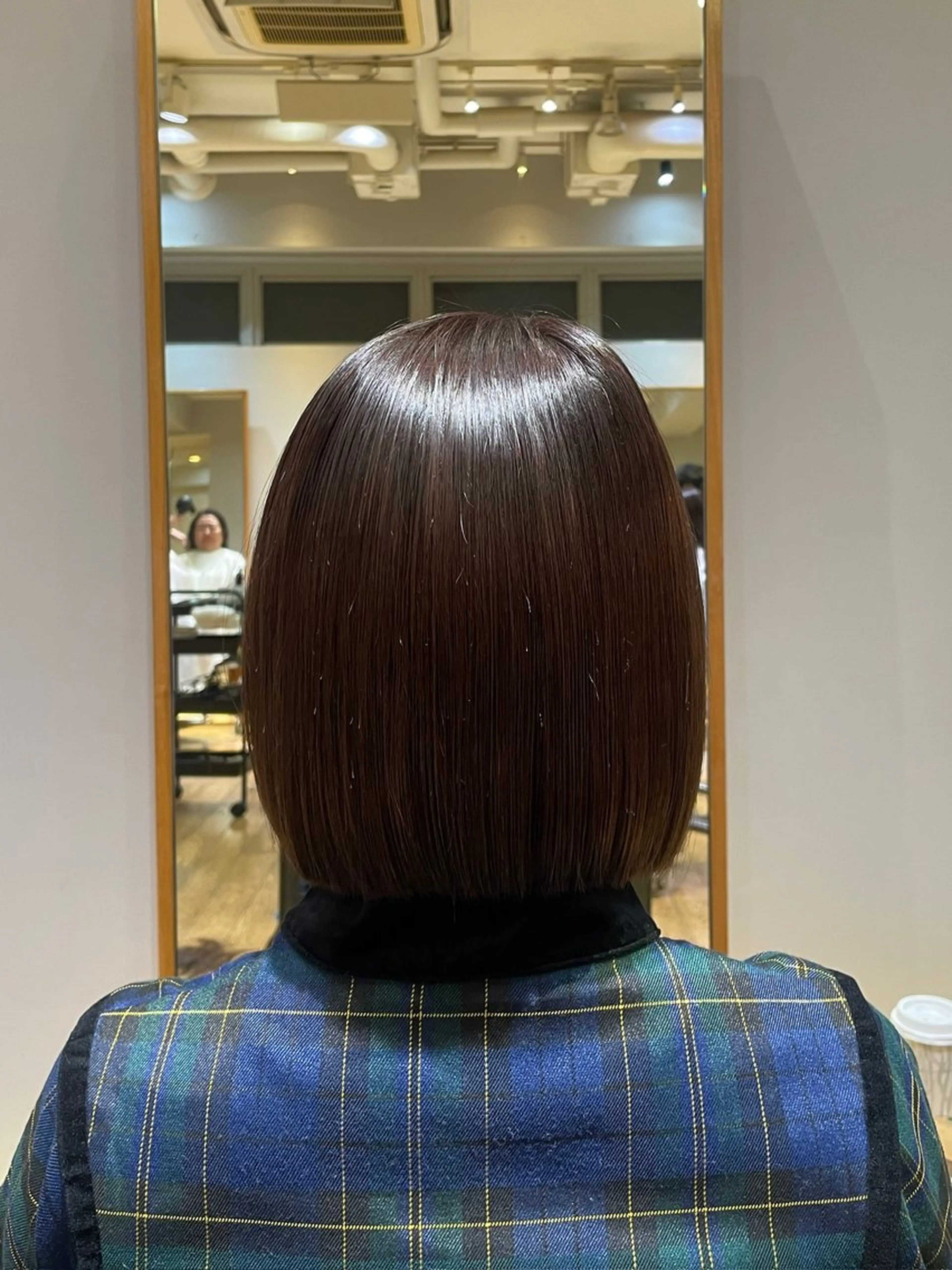 ショート カラー パーマ カット ヘアカラー 縮毛矯正 縮毛矯正/レイヤー 🌙児玉光瑠のヘアスタイル