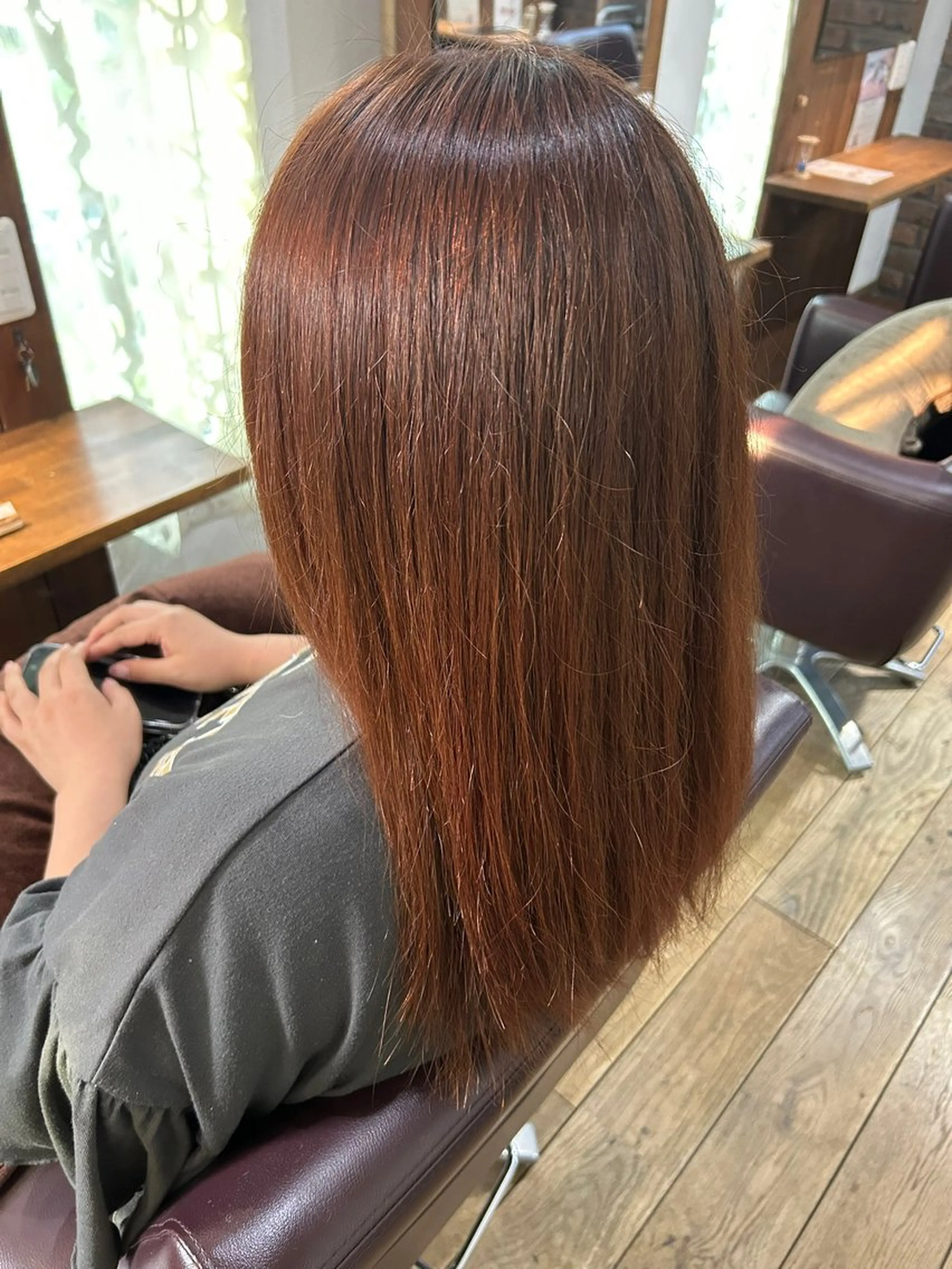 カラー ブラウンカラー ピンクカラー 山口 千歌のヘアスタイル