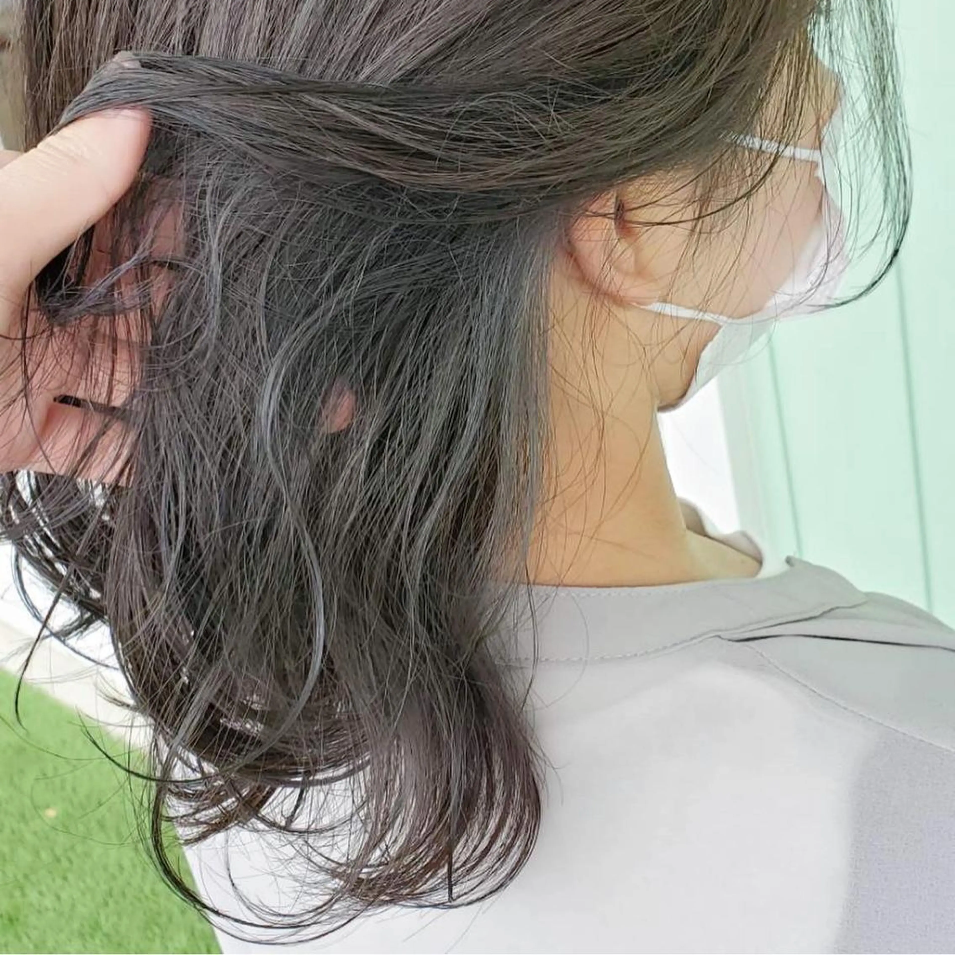 カラー garden HAIR 優月のヘアスタイル