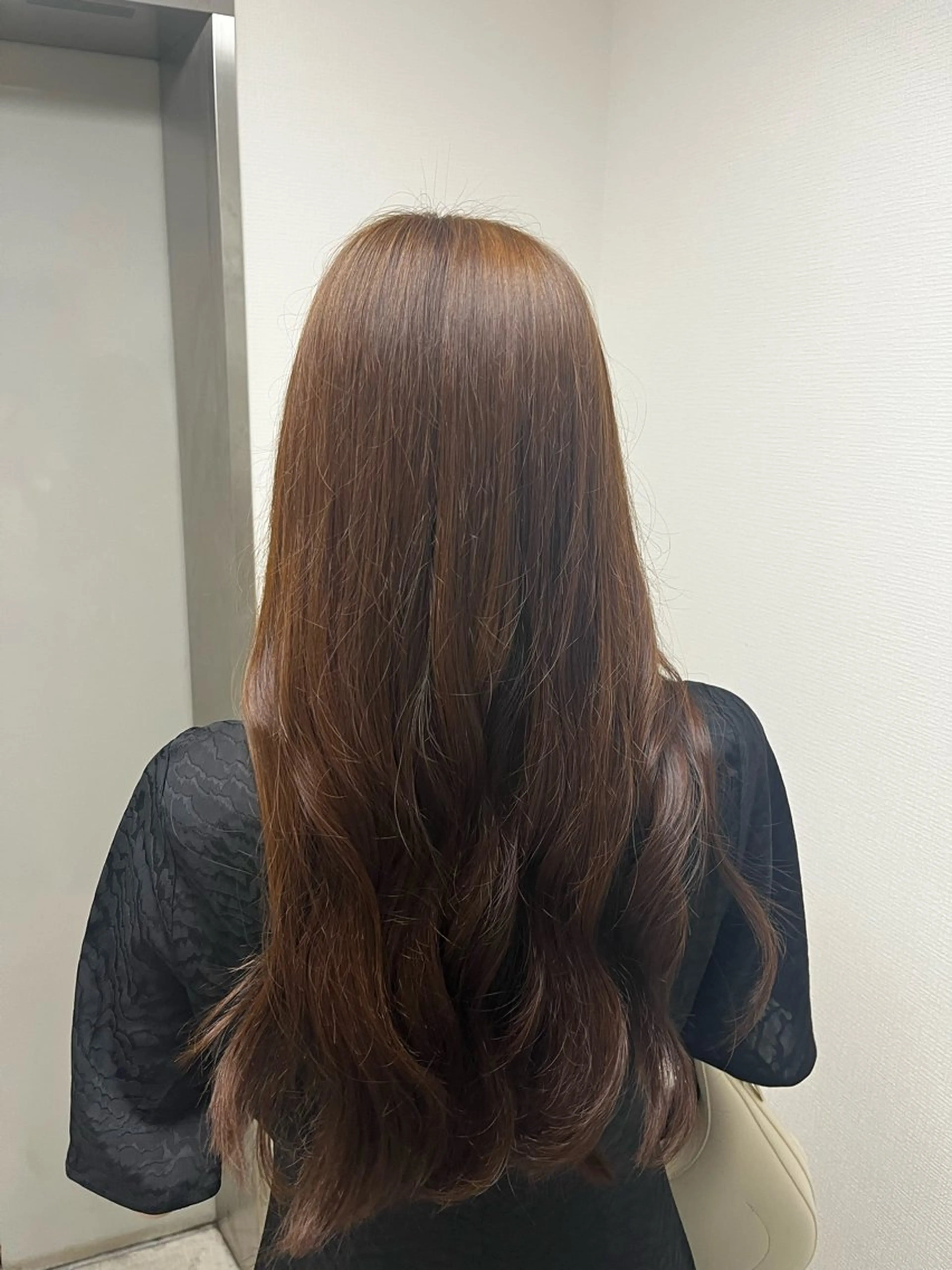 ロング カラー ヘアアレンジ 韓国メンズヘア 🪽maika🪽のヘアスタイル