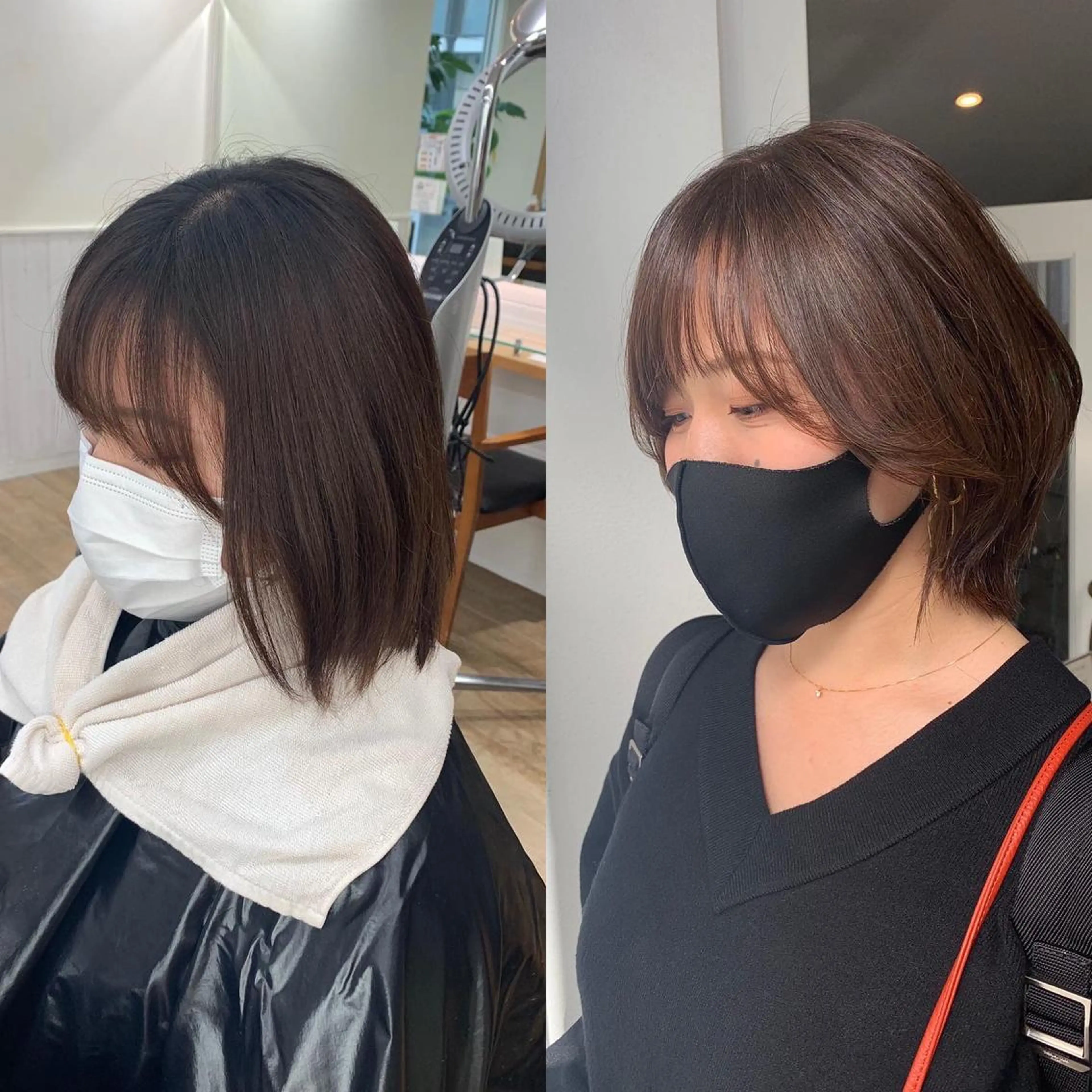 ロング カラー パーマ ヘアアレンジ メンズ キッズ ネイル マツエク・マツパ アイブロウ カット 縮毛矯正 レイヤーカット 🌿透け感カラーのヘアスタイル