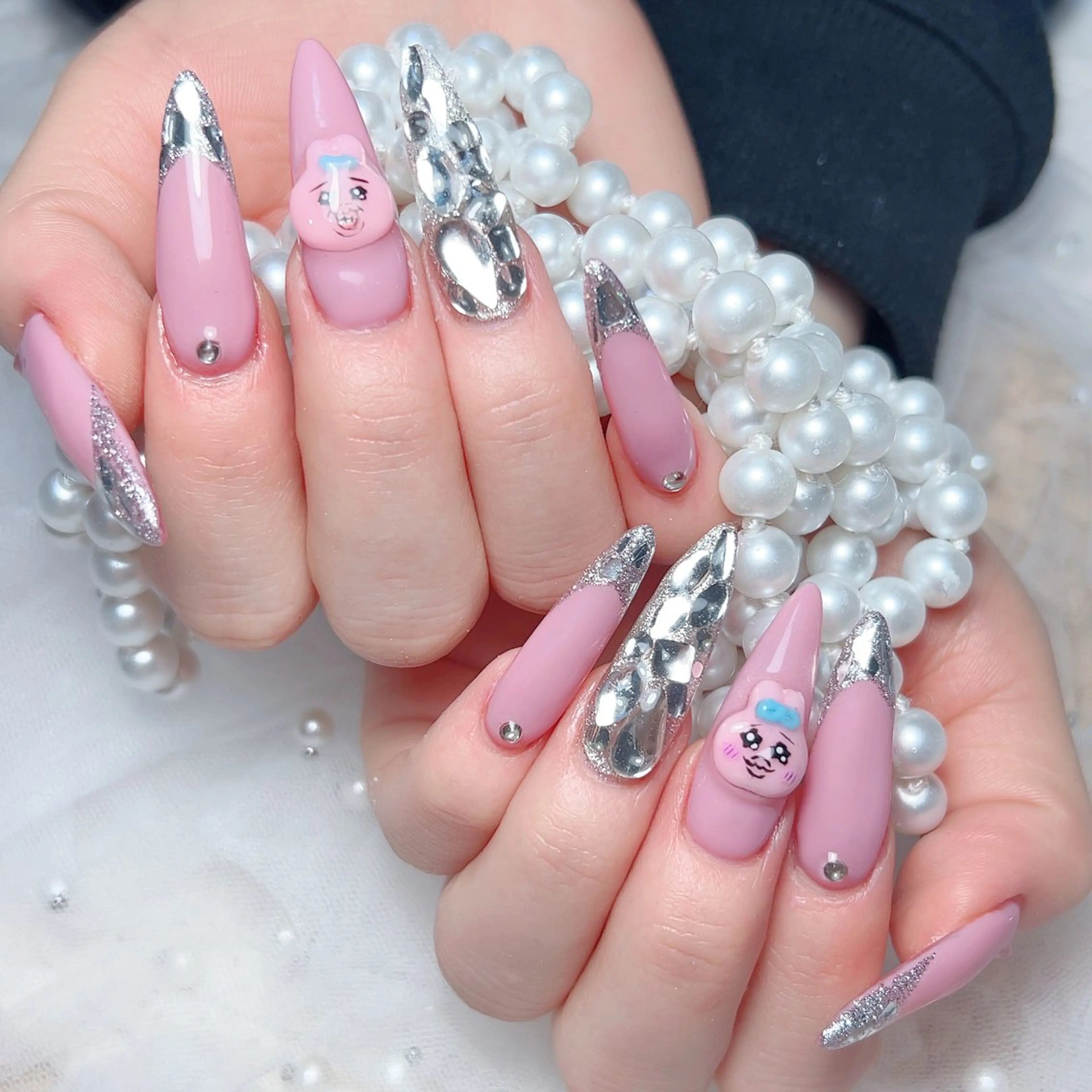 ネイル M🌷nail 長さだし専門店のネイルデザイン