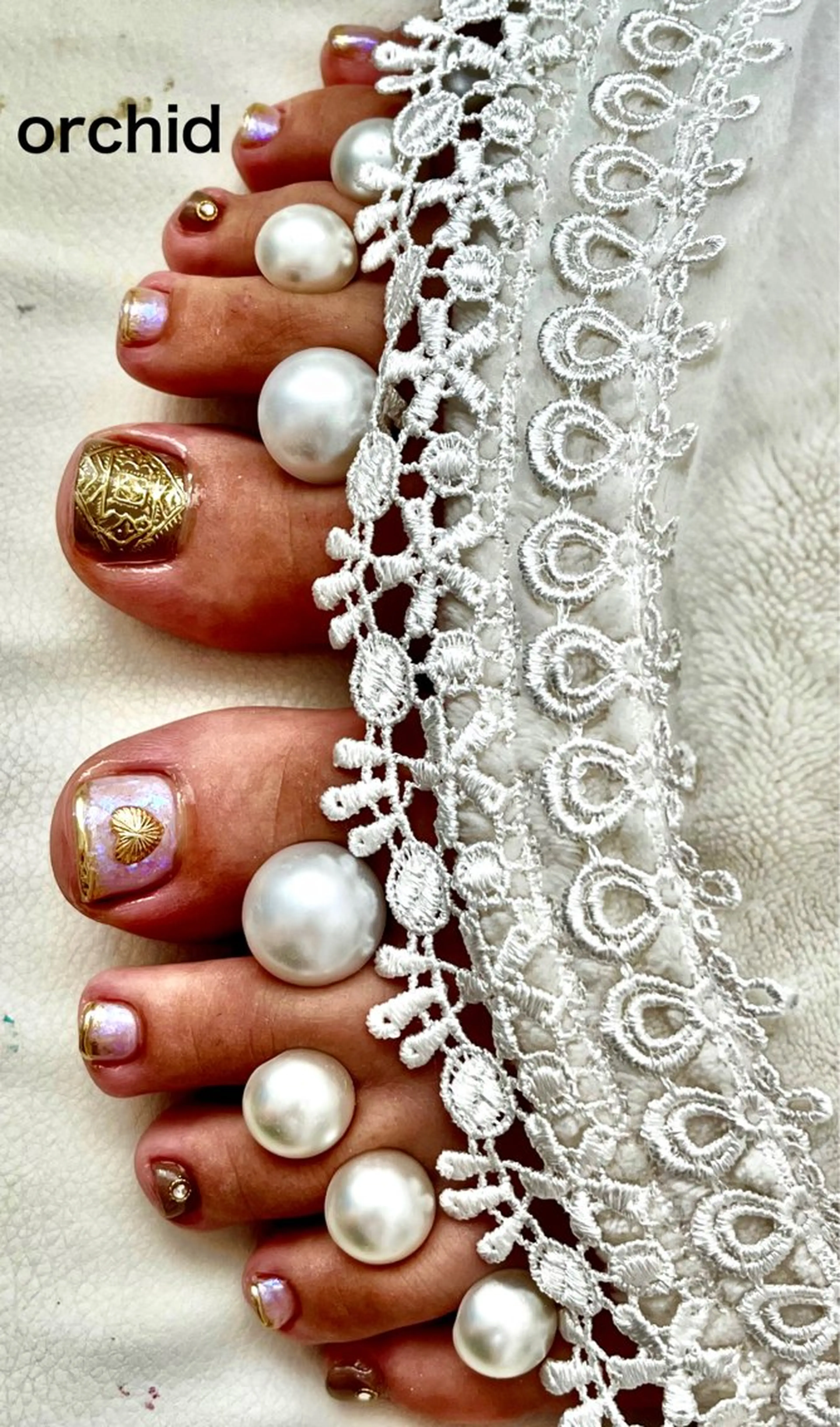 ネイル orchid ♡オーキッドのネイルデザイン