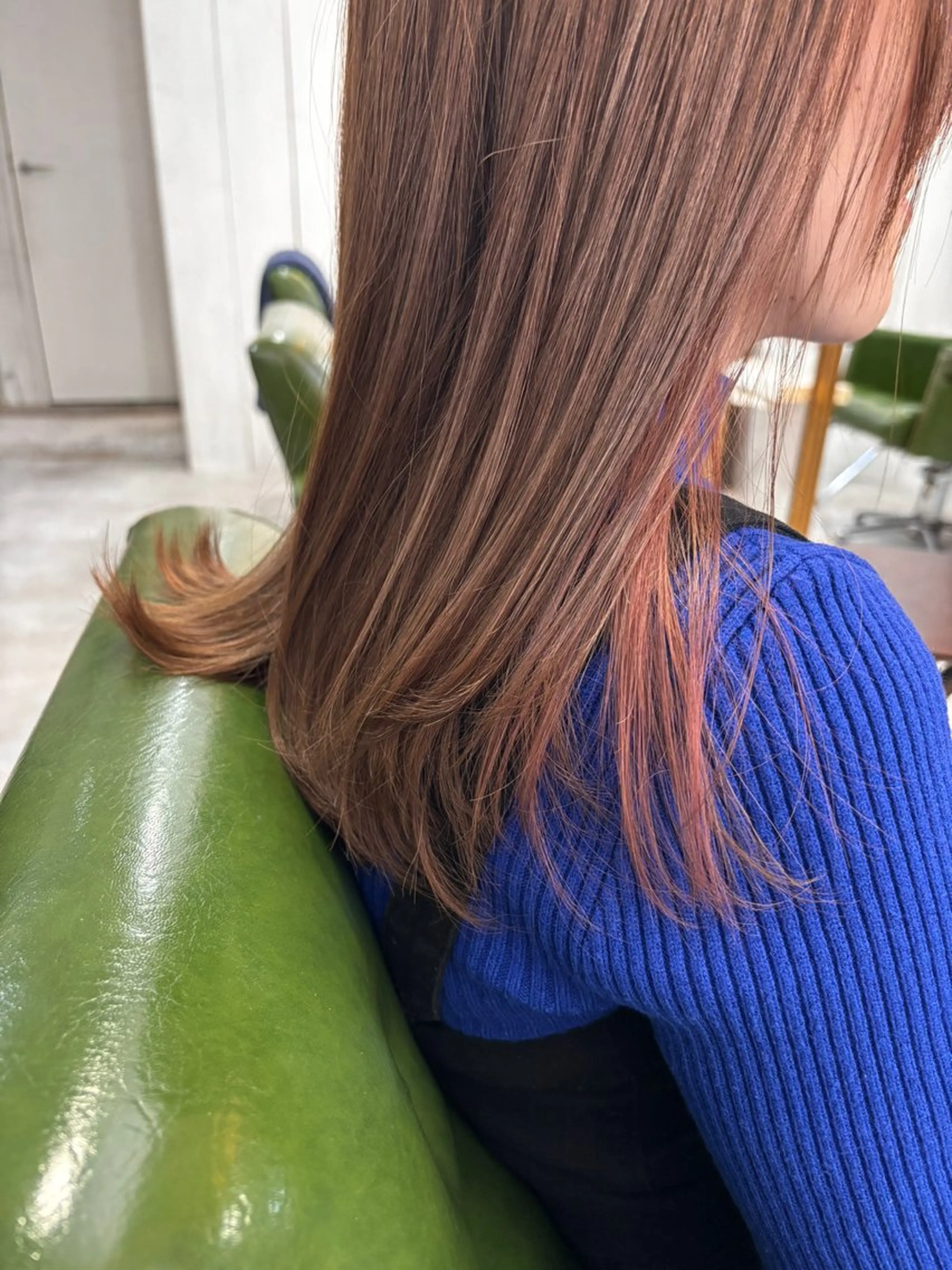 セミロング エクステ 南山 あゆみのヘアスタイル