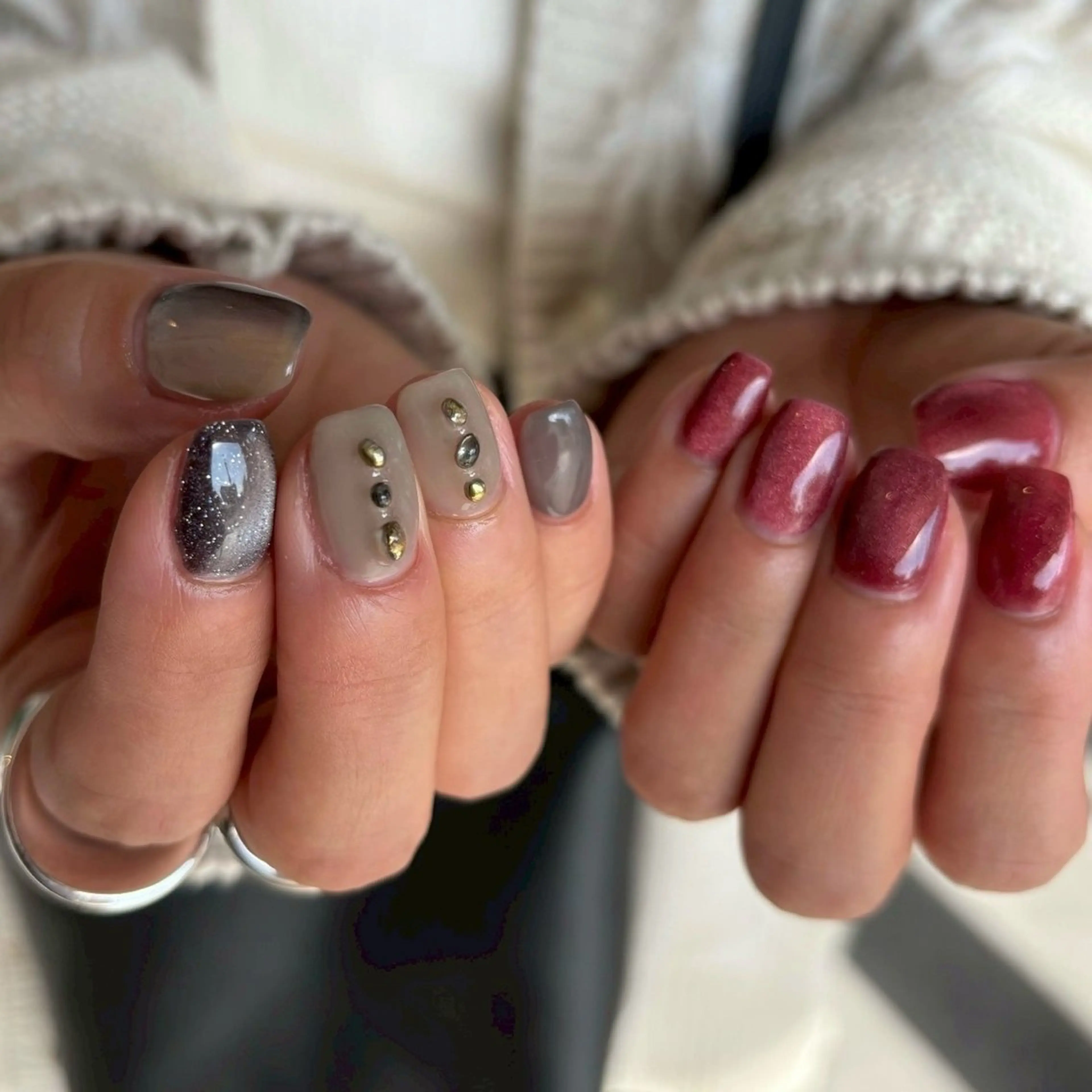 ネイル ニュアンスネイル nailsalon Rihkaのネイルデザイン