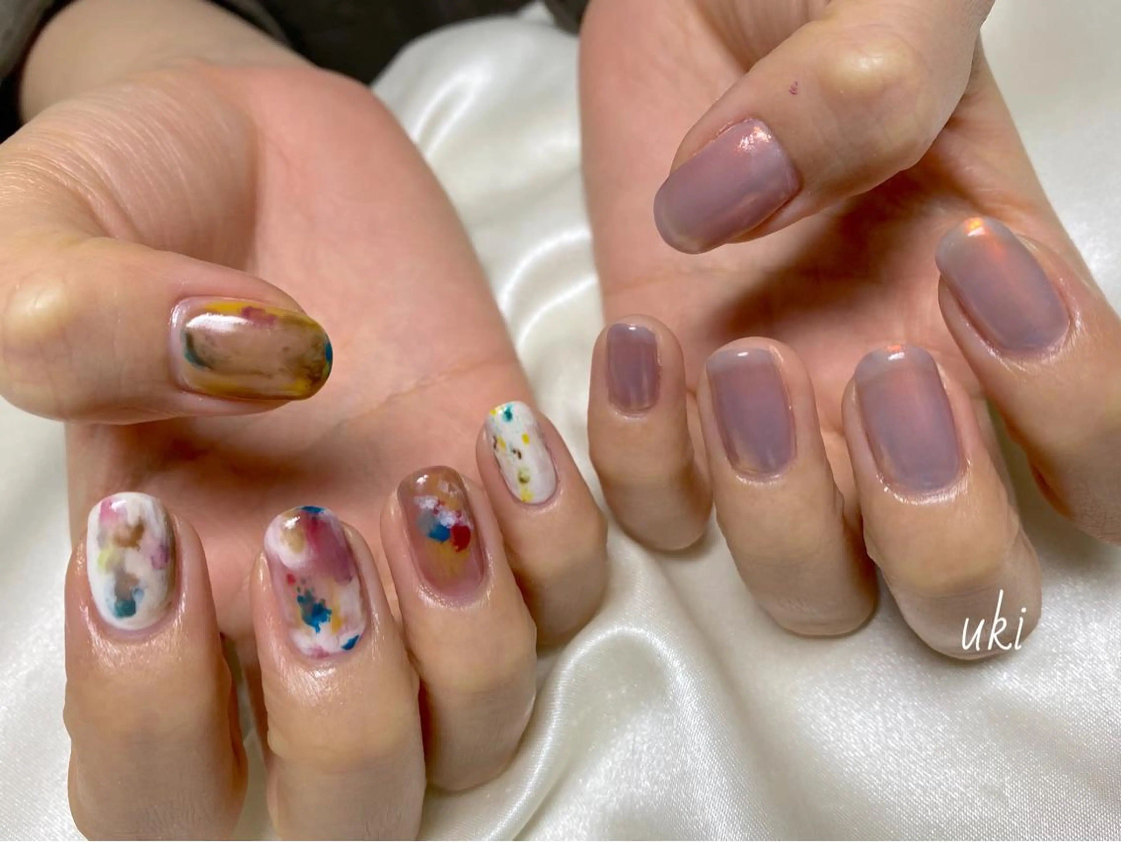 ネイル ハンドネイル Ameri nail /UKIのネイルデザイン