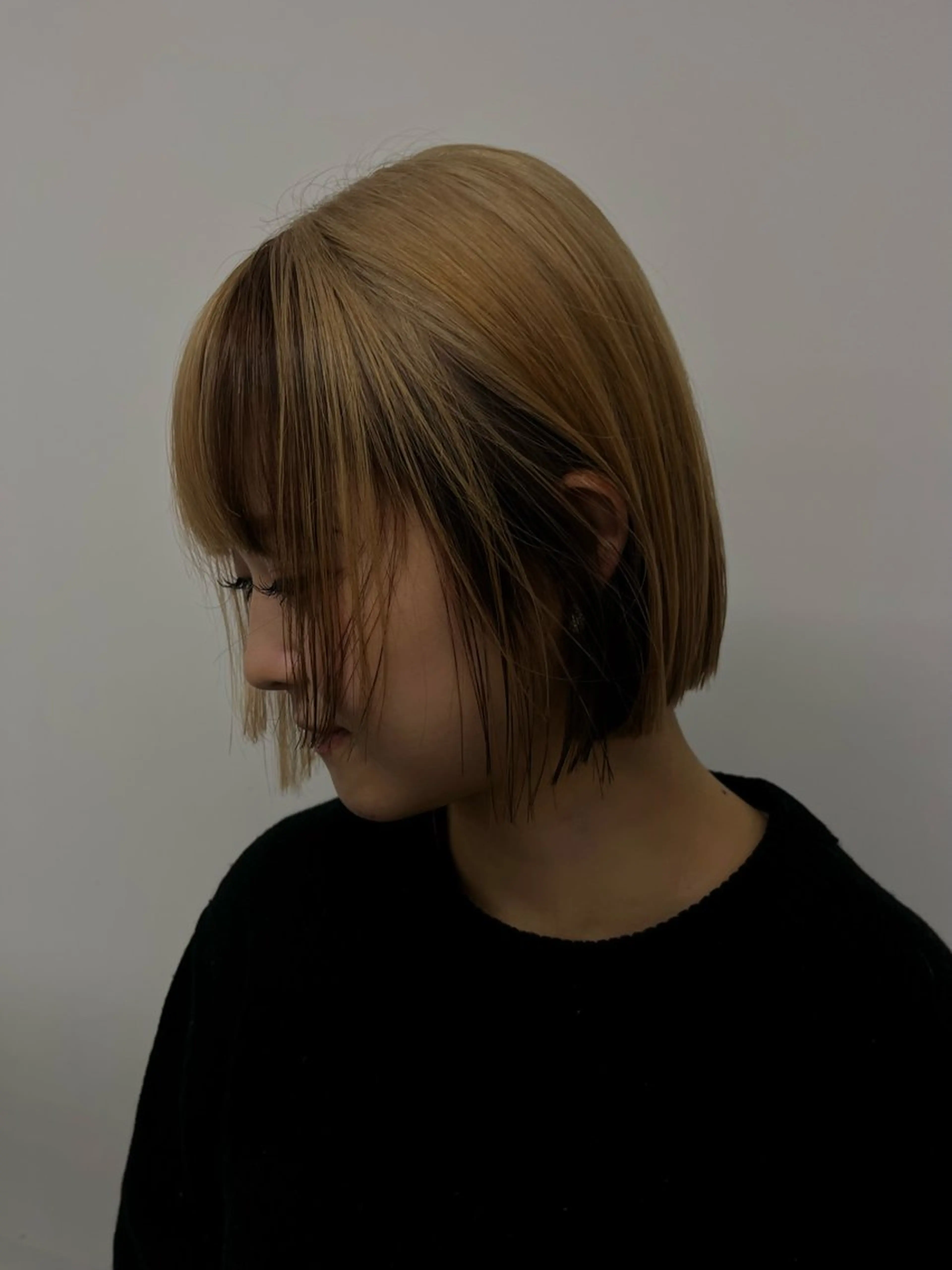 ショート カラー カット ヘアカラー トリートメント yuan tanakaのヘアスタイル