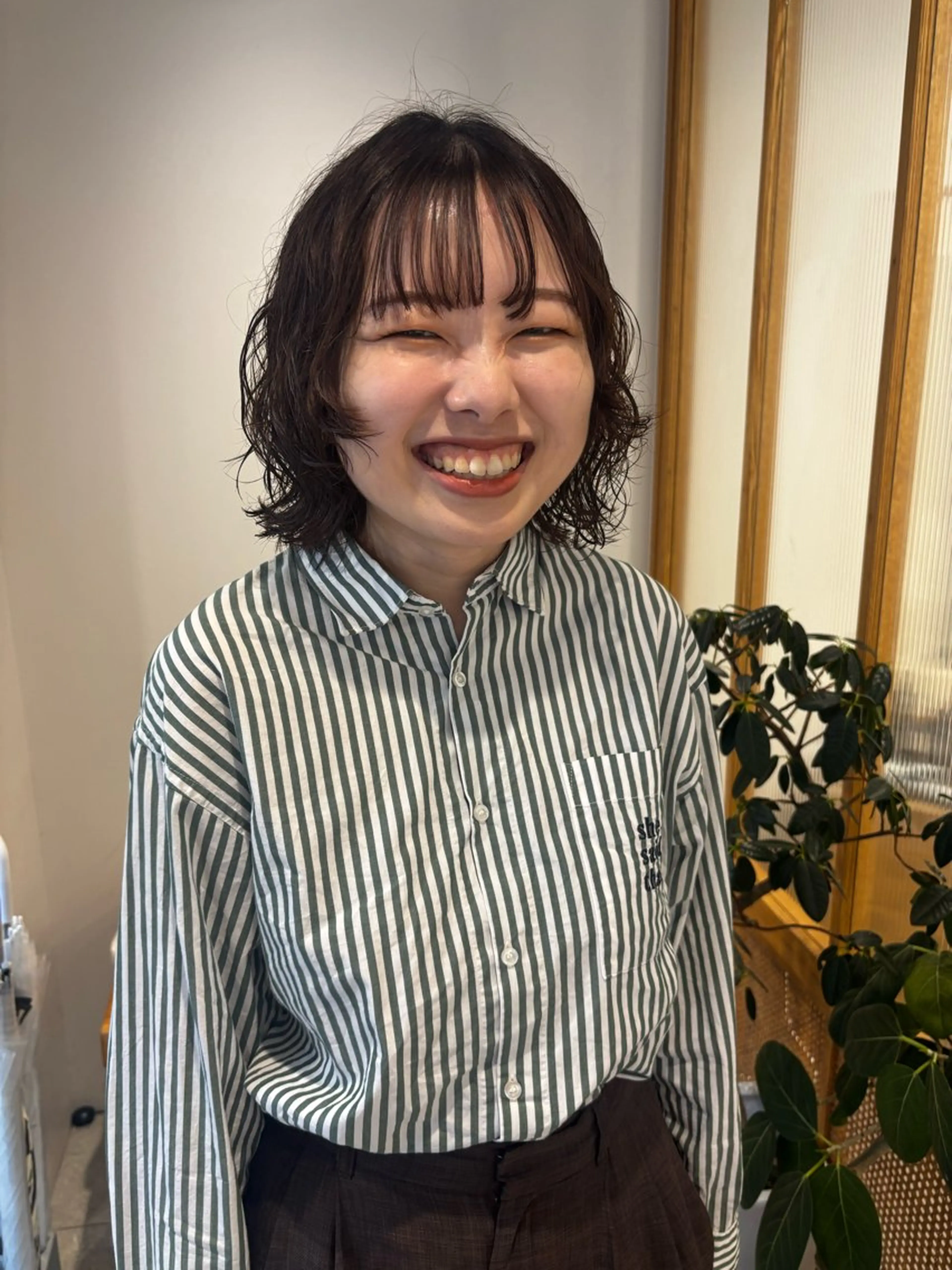 ミディアム パーマ ちあき knock🌼🍃のヘアスタイル
