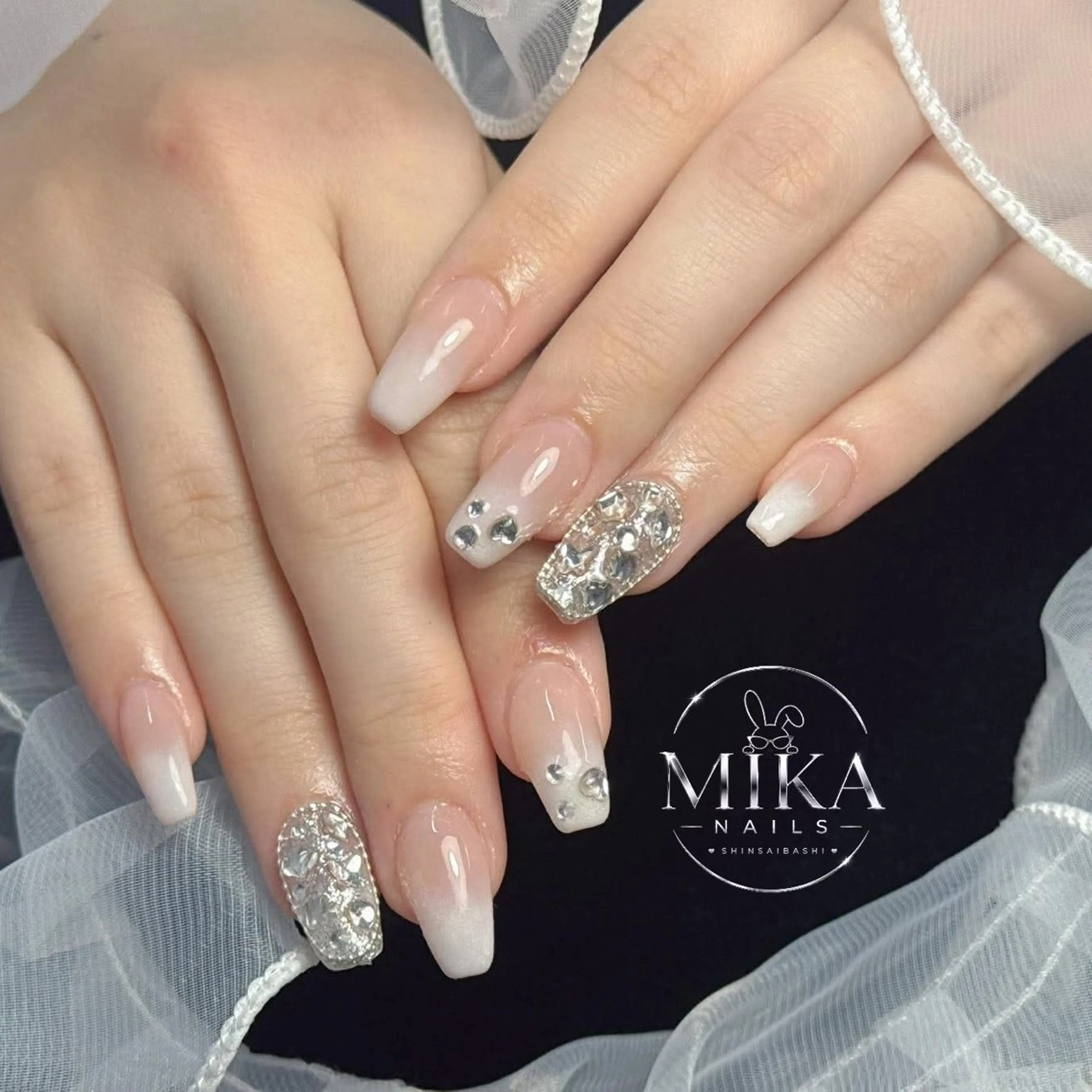 ネイル ハンドネイル ハンドケア ちみ_Mika Nails 心斎橋のネイルデザイン