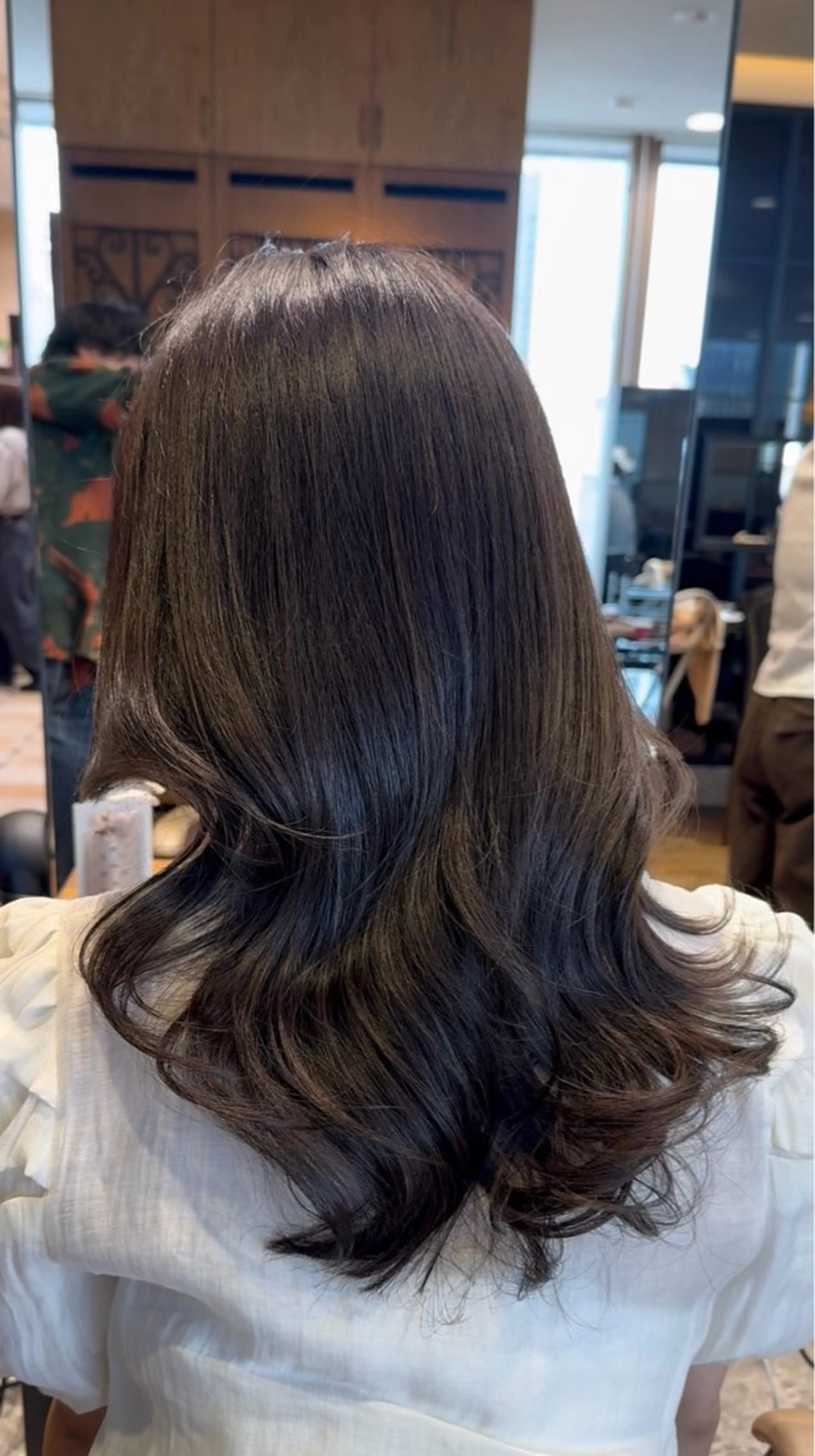 カラー 大内 杏珈のヘアスタイル