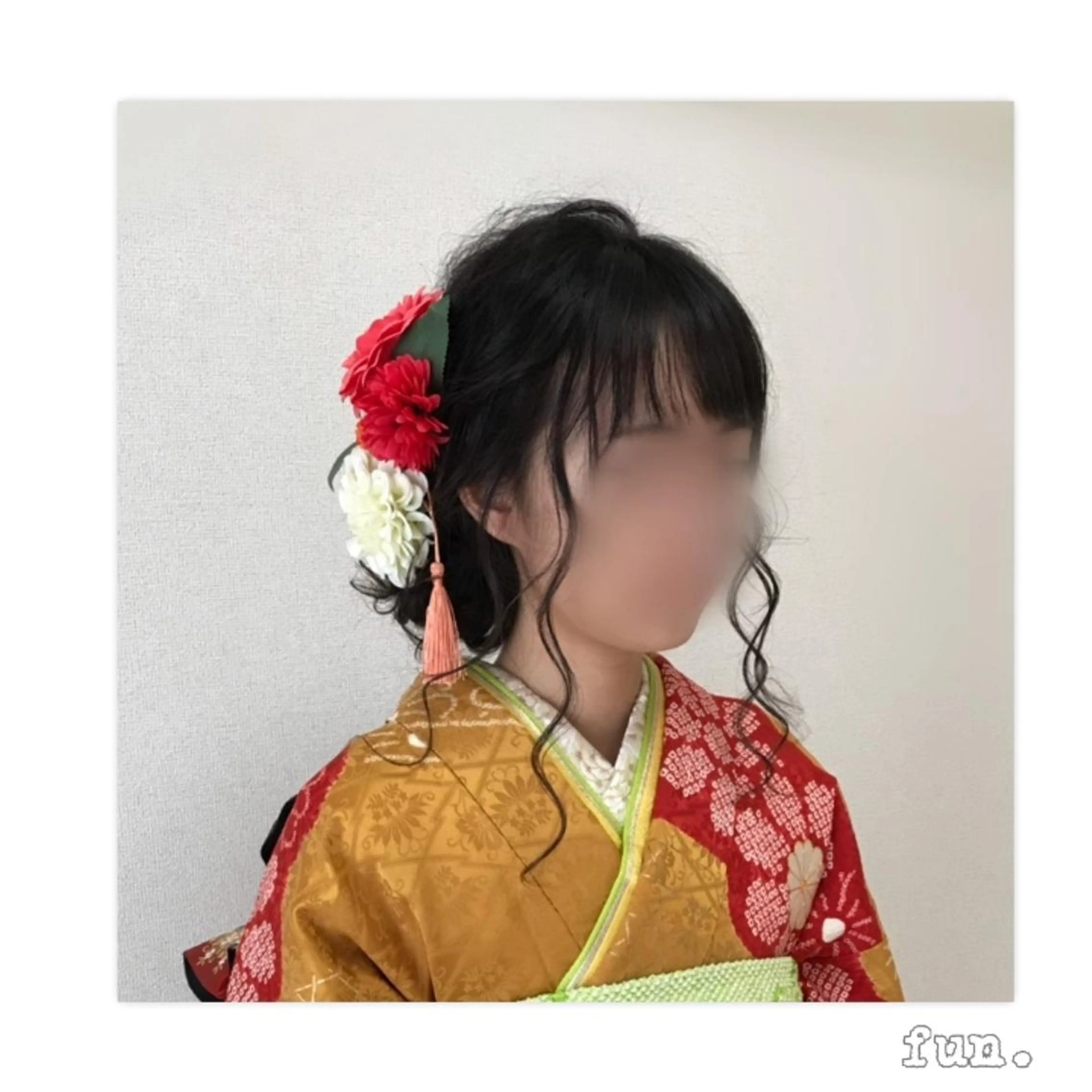 セミロング ヘアアレンジ ヘアセット fun./ヘアセット /エクステ/着付のその他イメージ