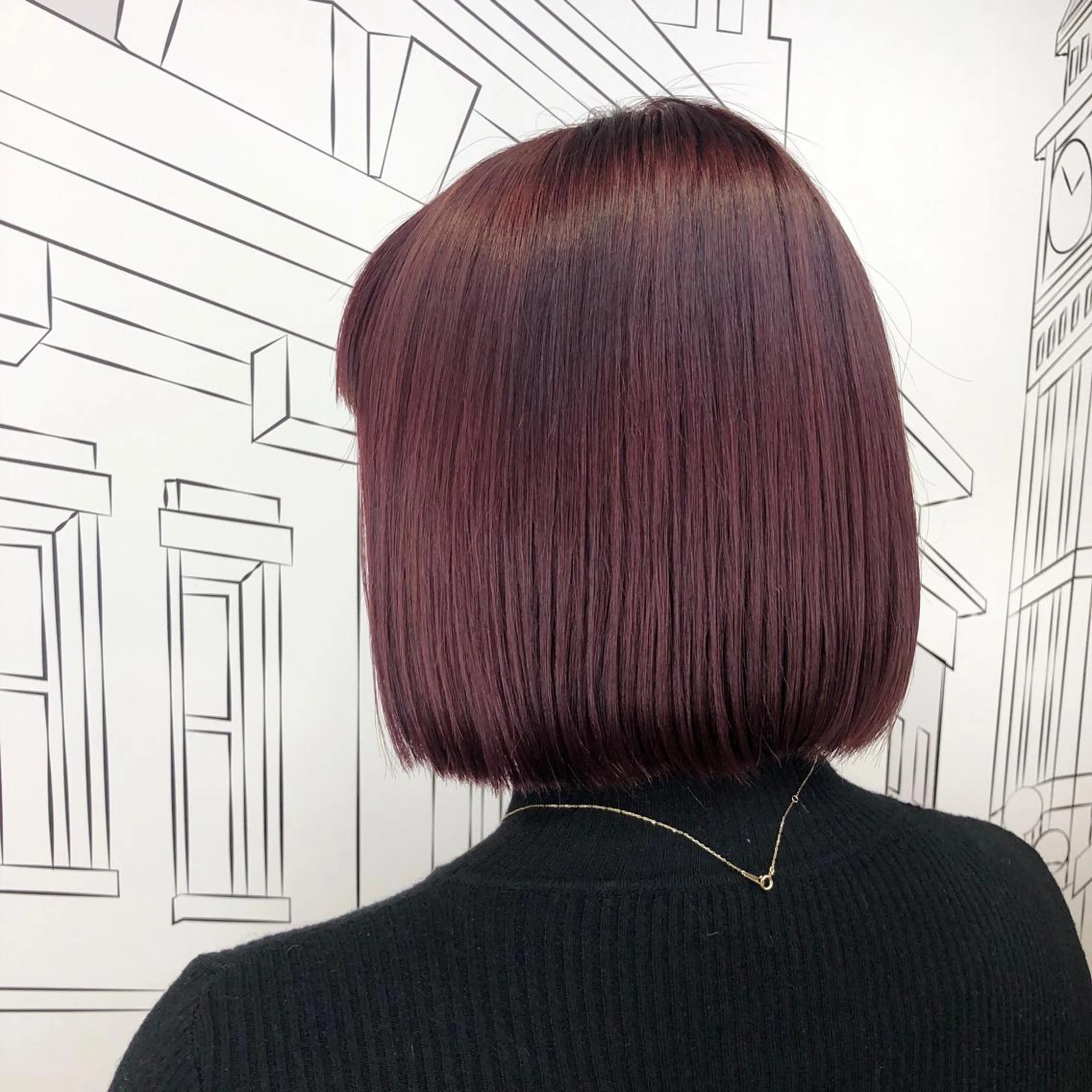 ショート カラー レイヤー,ボブ / 彩未のヘアスタイル