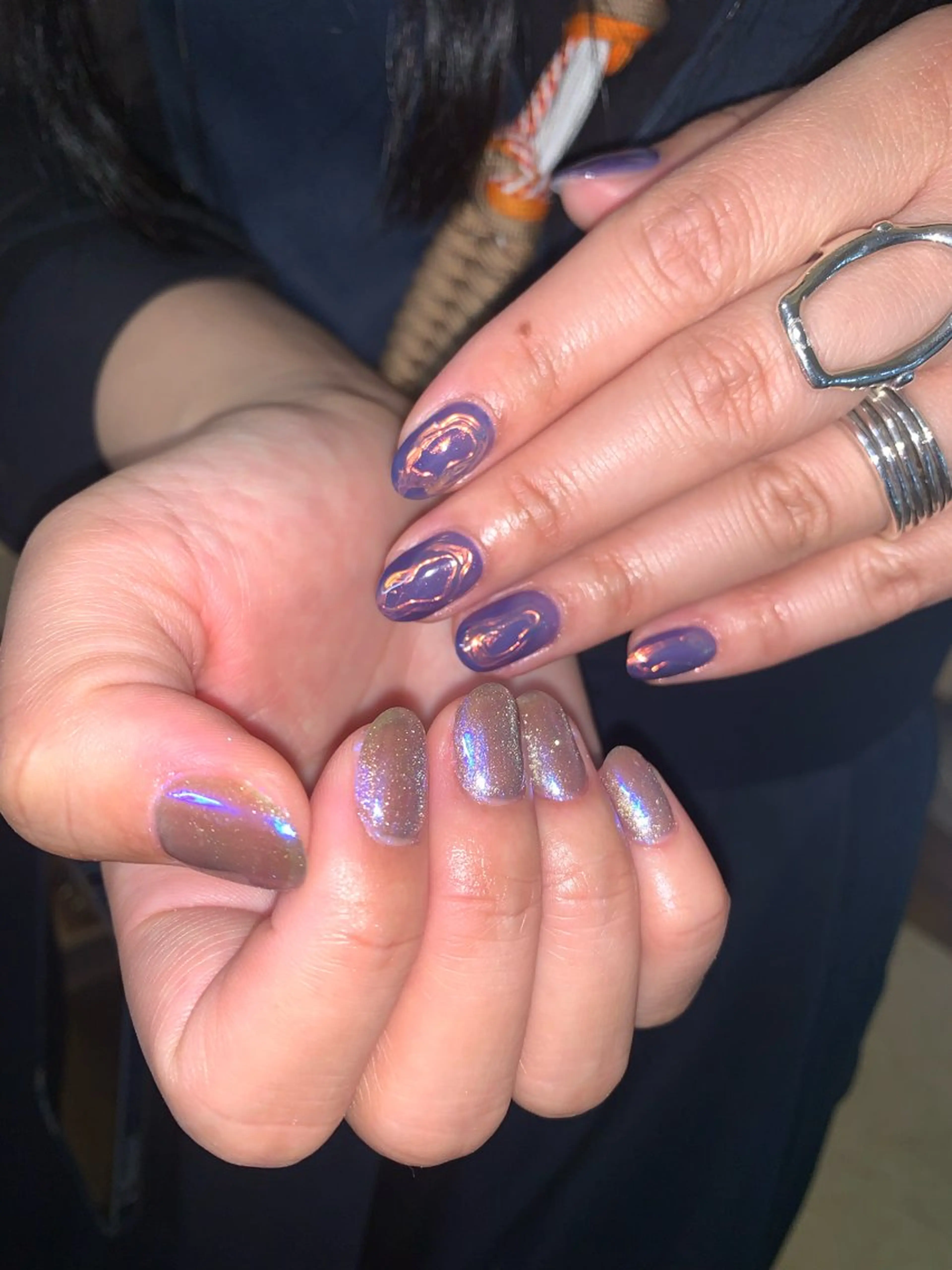 ネイル ハンドネイル NES NAIL所属・さゆり￤推しキャラ ￤ロングネイル🩷のネイルデザイン