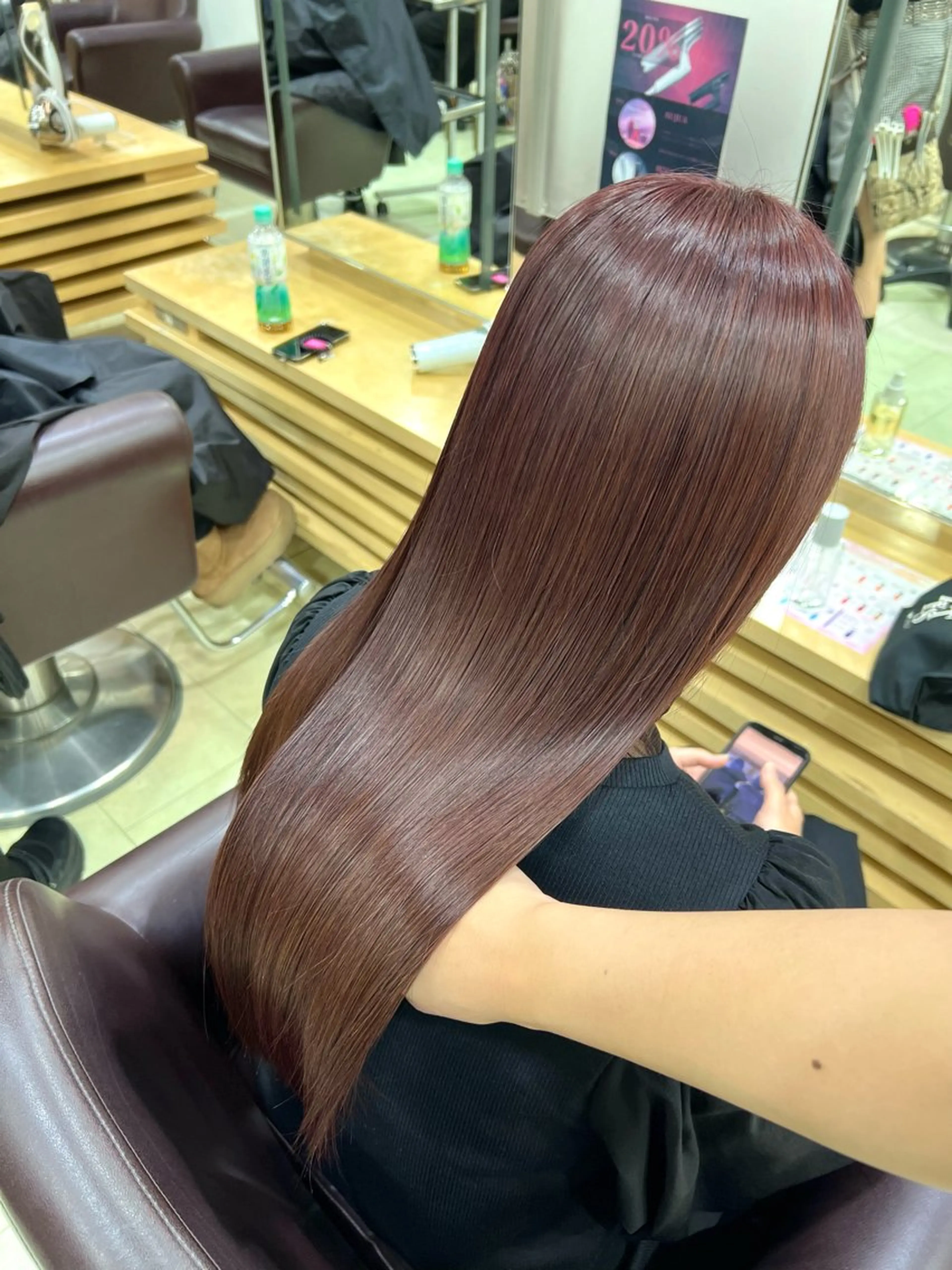 ミディアム 暖色ｶﾗｰ/ﾚｲﾔｰ ｶｯﾄ/Yunaのヘアスタイル