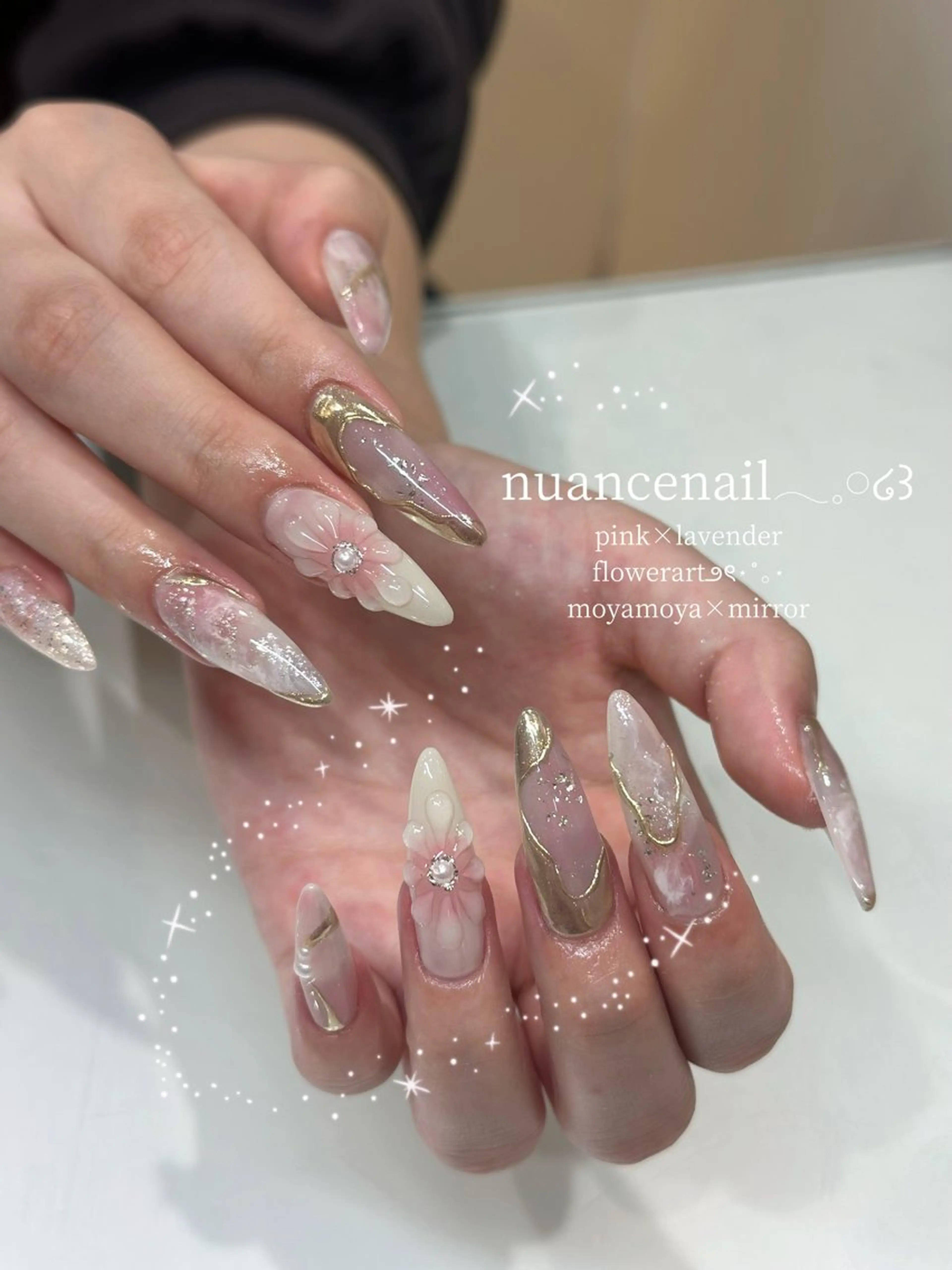 ネイル Allure 桑田麻南のネイルデザイン