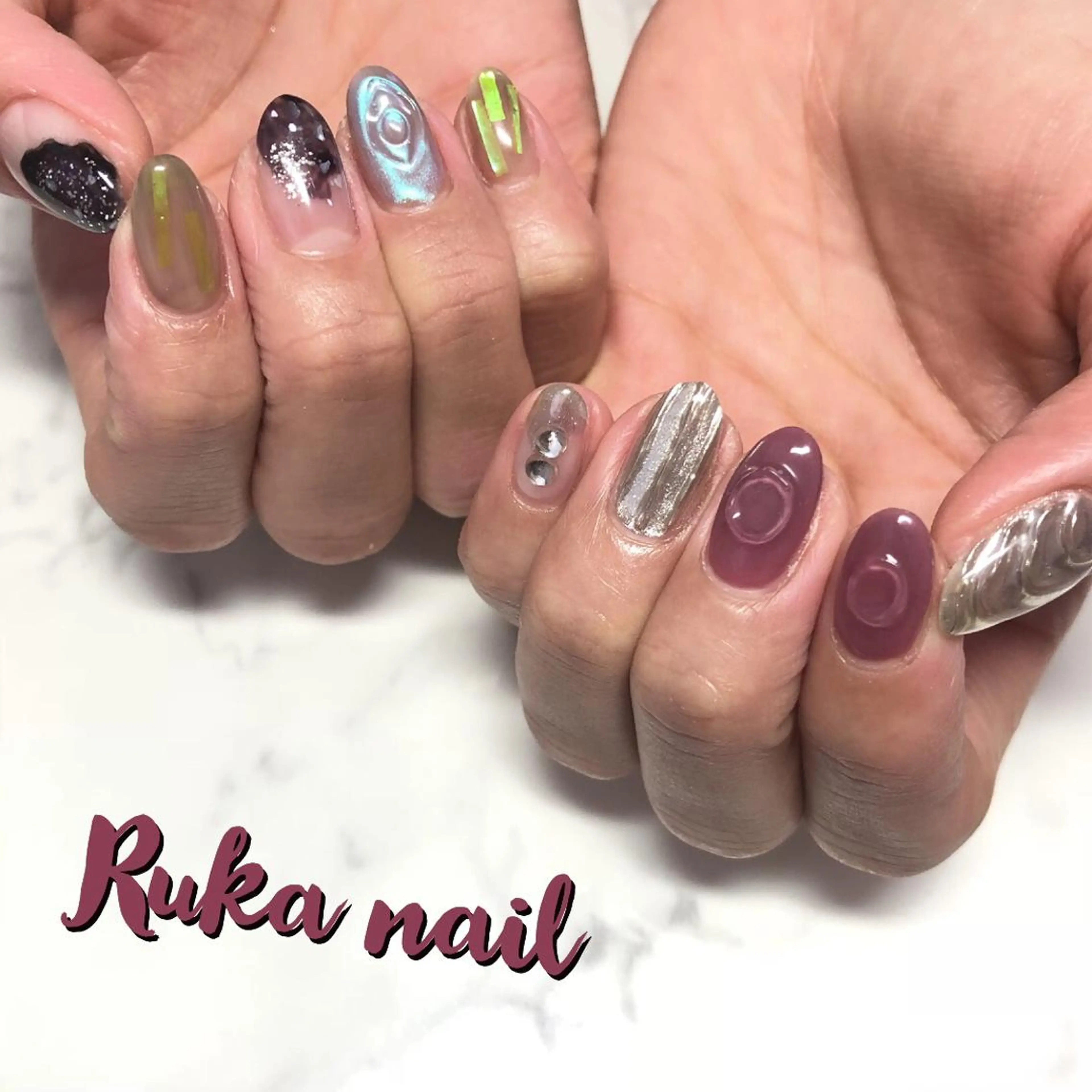 ネイル Ruka nail 【ﾙｶ ﾈｲﾙ】のネイルデザイン