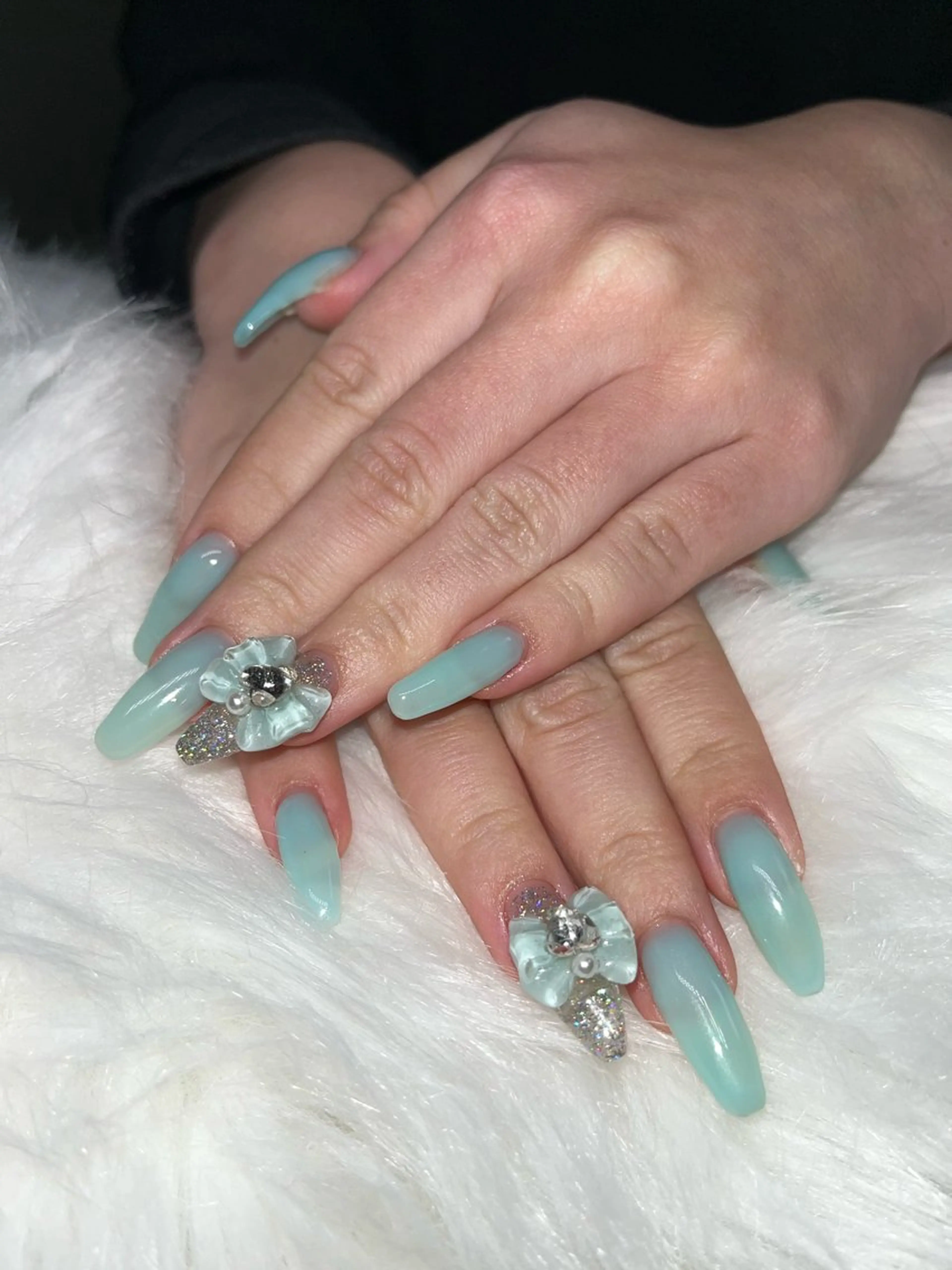 ネイル フラッシュネイル ワンカラーネイル 🏠自宅 サロン💅natsuのネイルデザイン