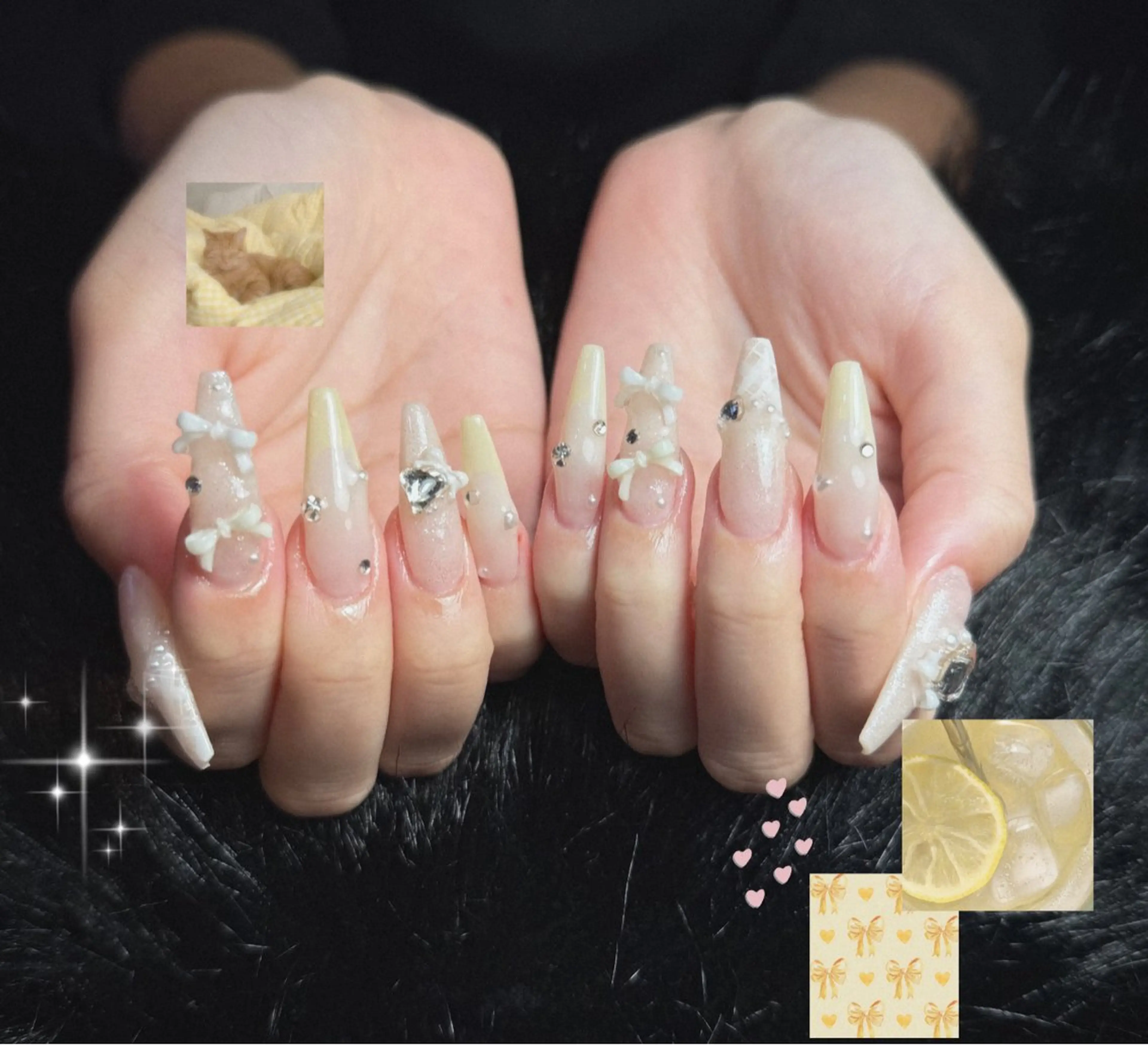 ネイル フレンチネイル グラデーション 韓国ネイル マグネットネイル シンプルネイル ハンドネイル CoMo Nail Studio所属・CoMo Nailのネイルデザイン