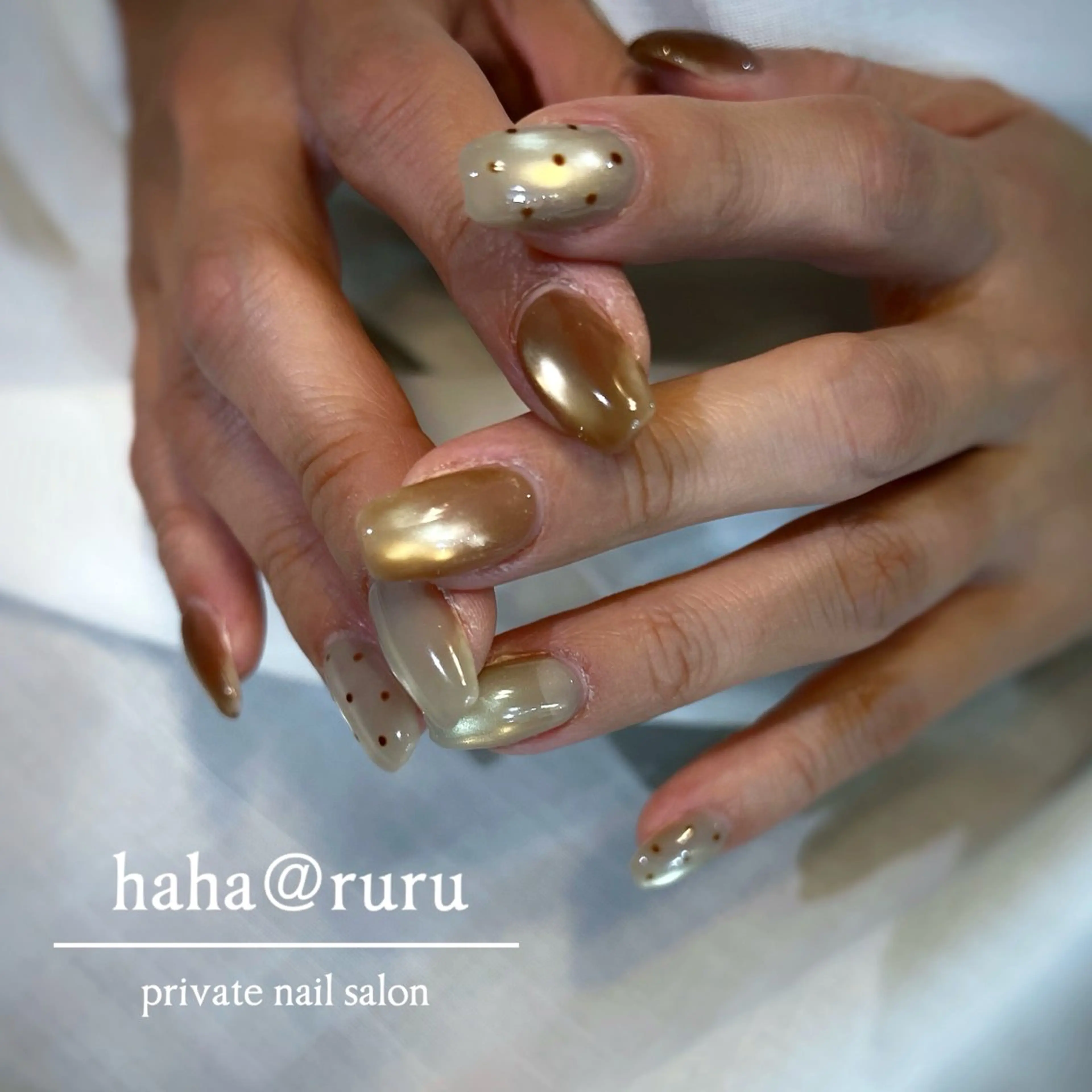 ネイル haha@ ruruのネイルデザイン