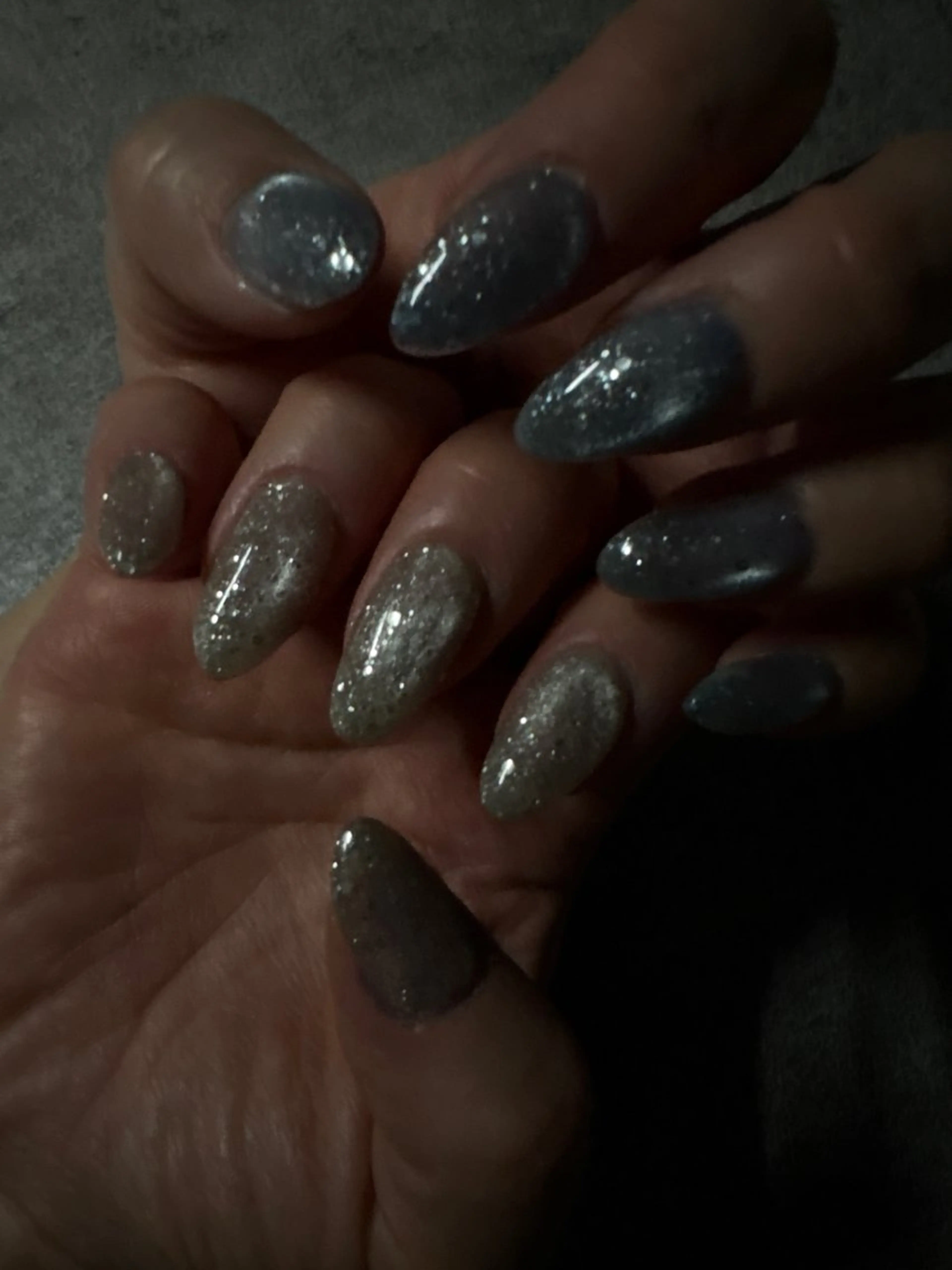 ネイル キラキラネイル nail salon ipuniのネイルデザイン