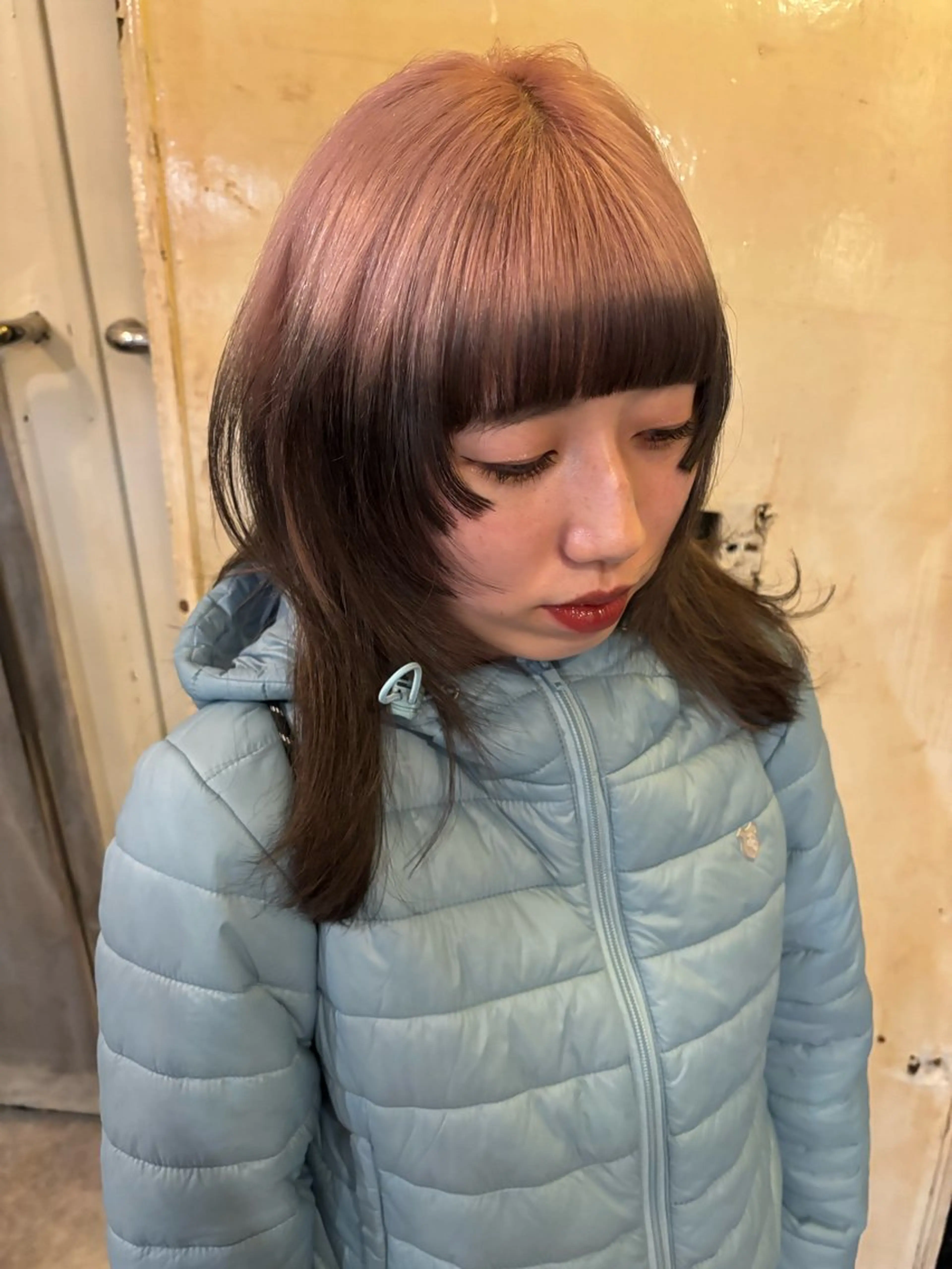 ロング ヘアカラー ヒラカホ/ ブリーチ/似合わせのヘアスタイル