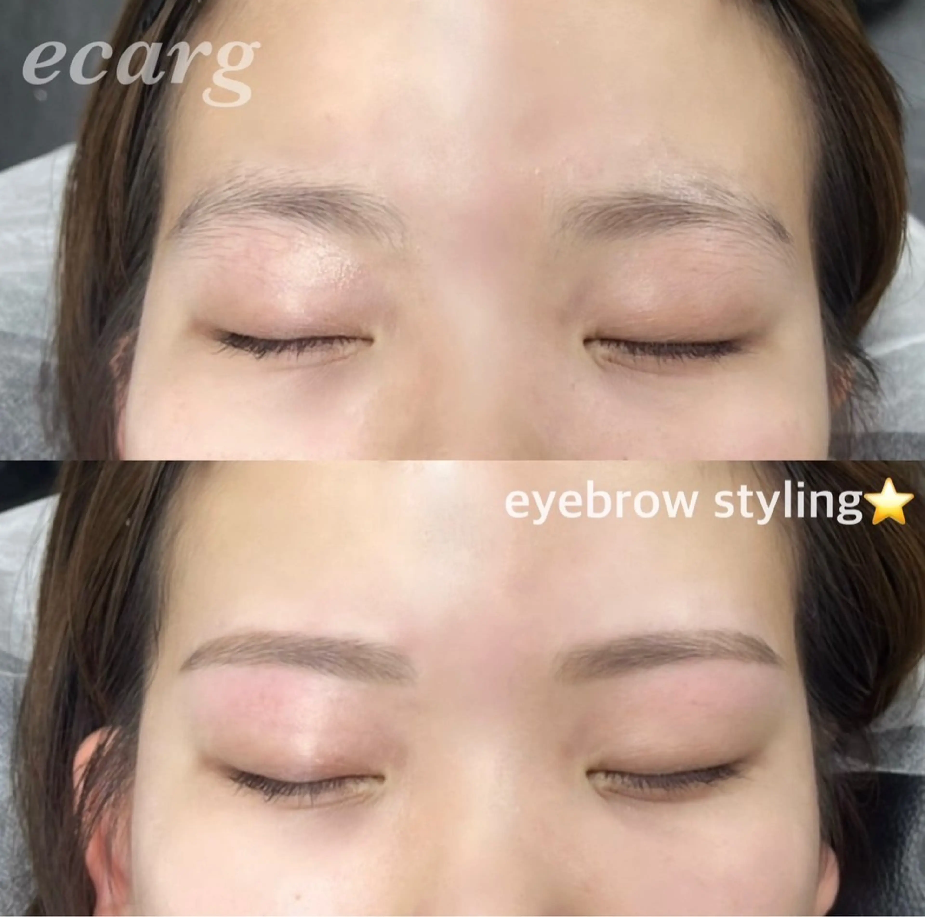 アイブロウ ecarg / cocoroのマツエク・マツパデザイン