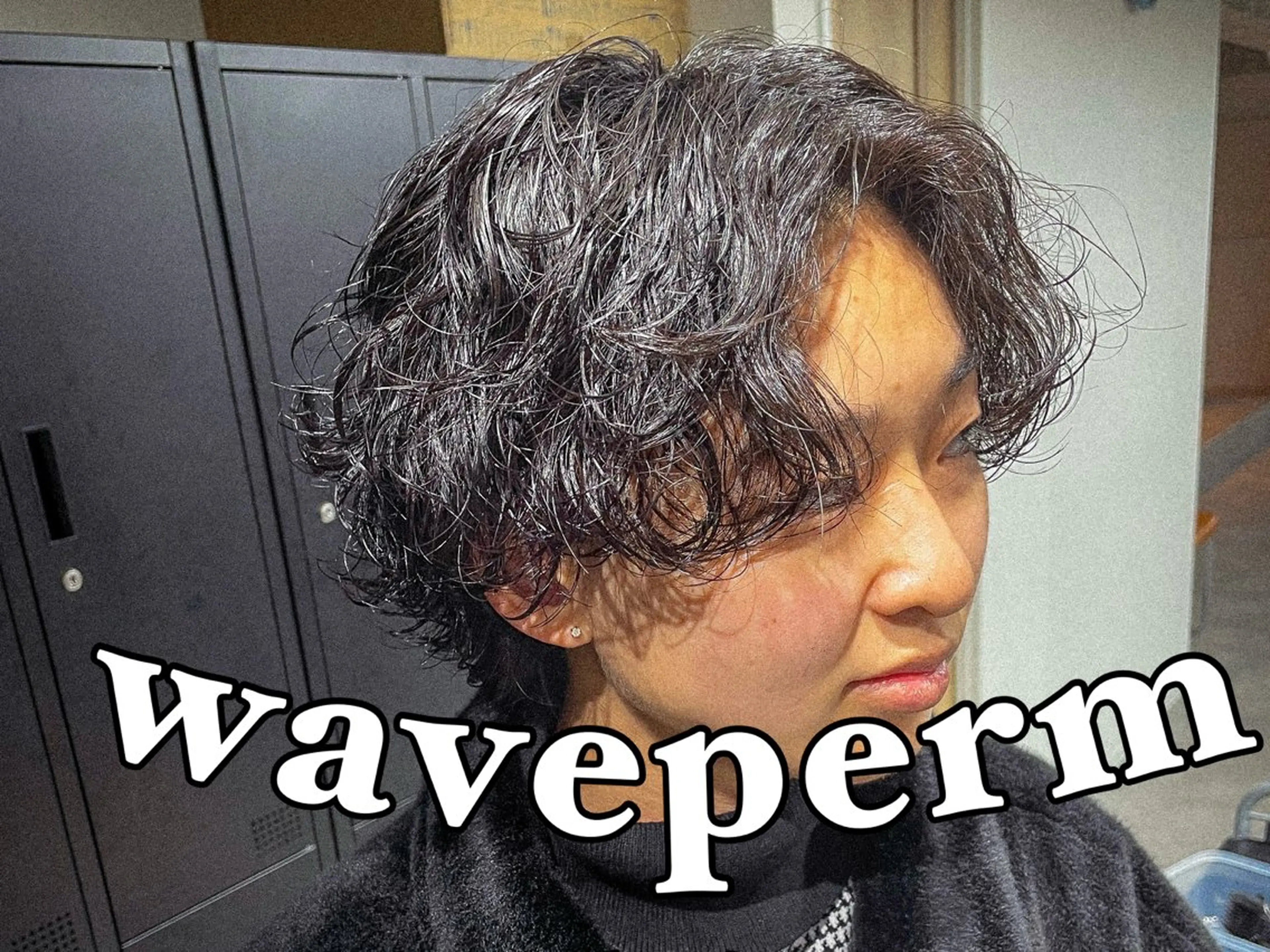 ミディアム メンズ カット パーマ メンズパーマ 龍雅💈のヘアスタイル