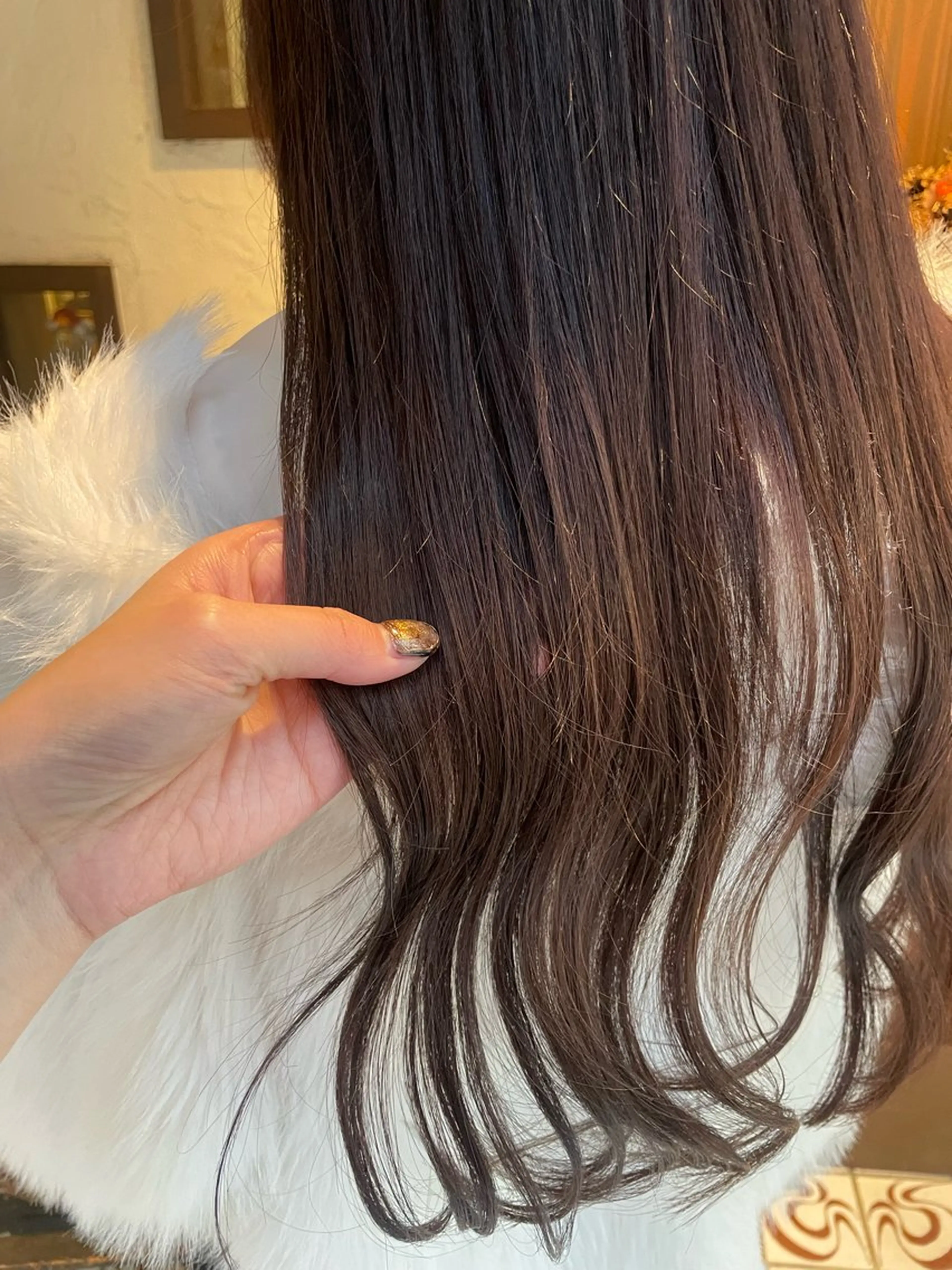 ロング 大庭 萌瑚のヘアスタイル