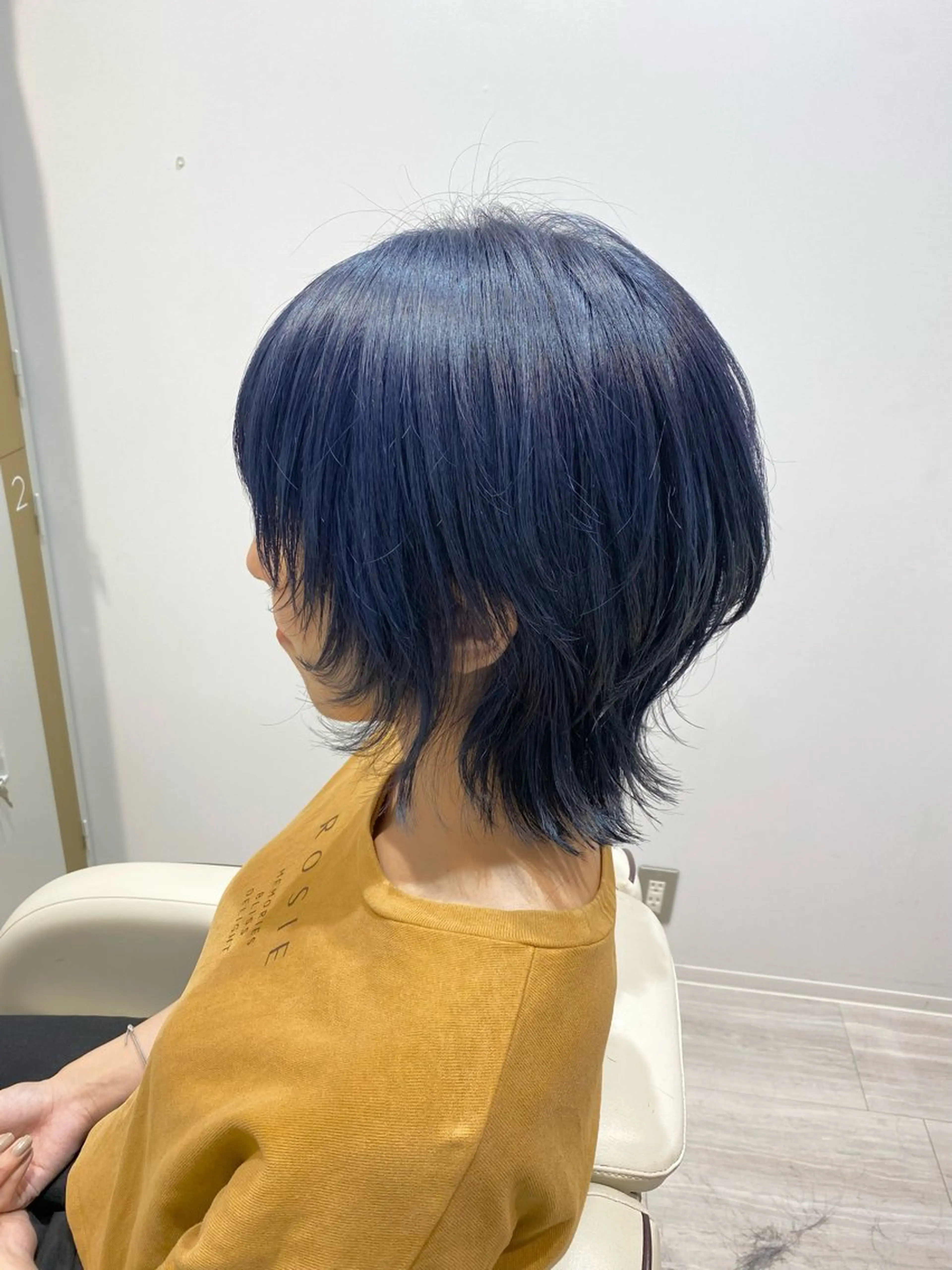 ミディアム カット ヘアカラー トリートメント 似合わせ艶髪カラー ❤️ハダユミのヘアスタイル