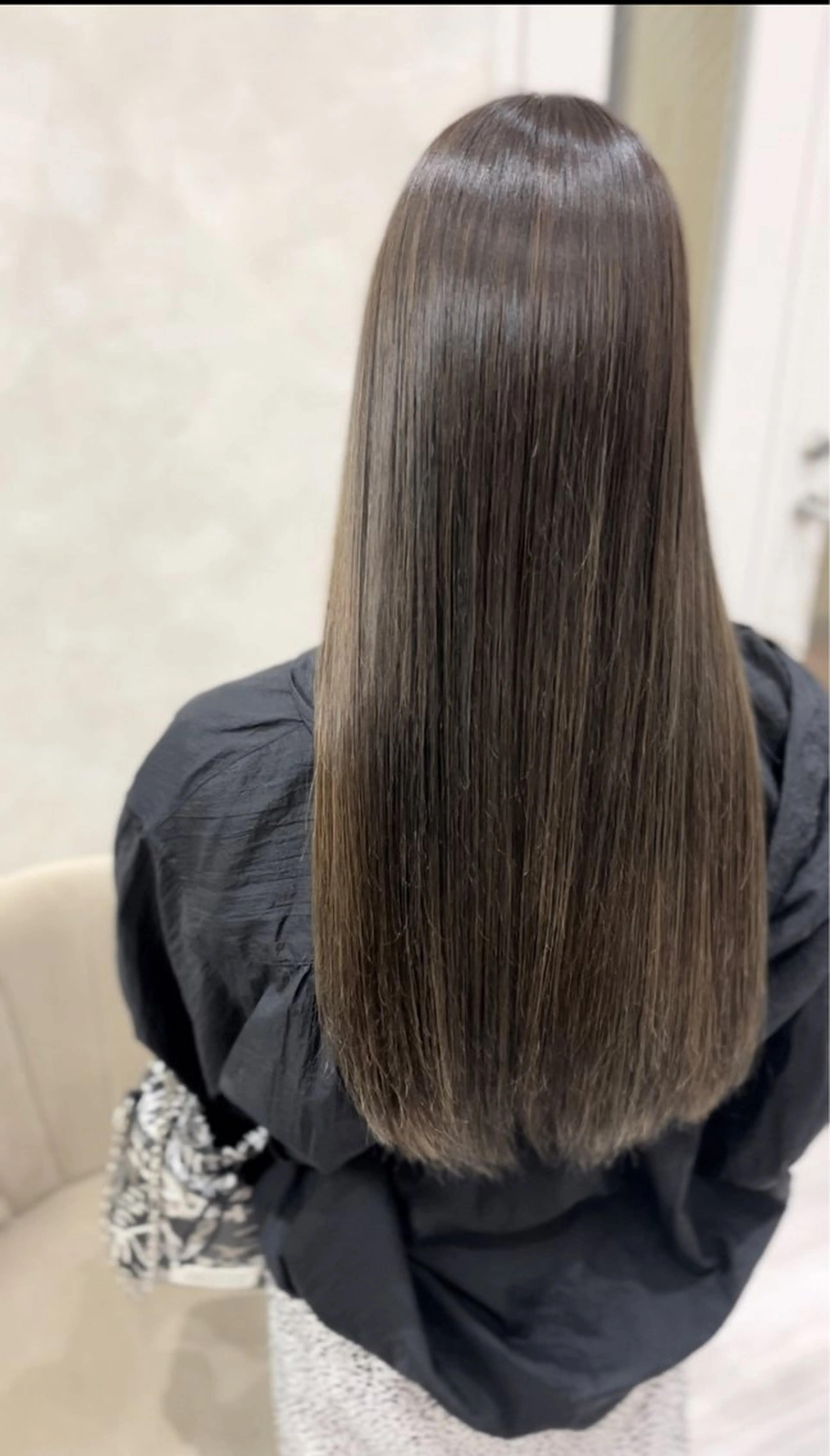 ロング カラー ハイライト 透明感カラー松本のヘアスタイル