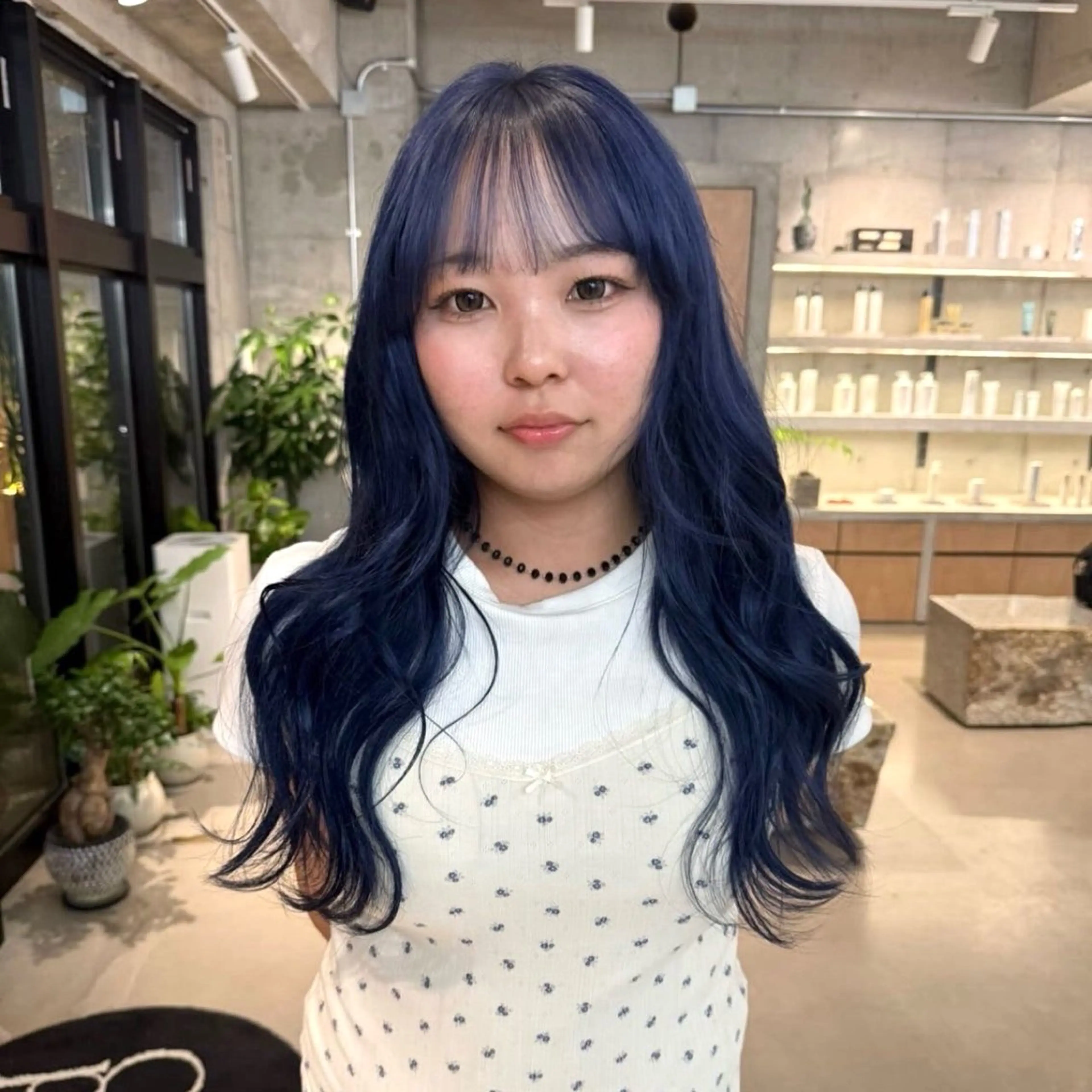 カラー 平野 美羽 /ボブカットモデルのヘアスタイル