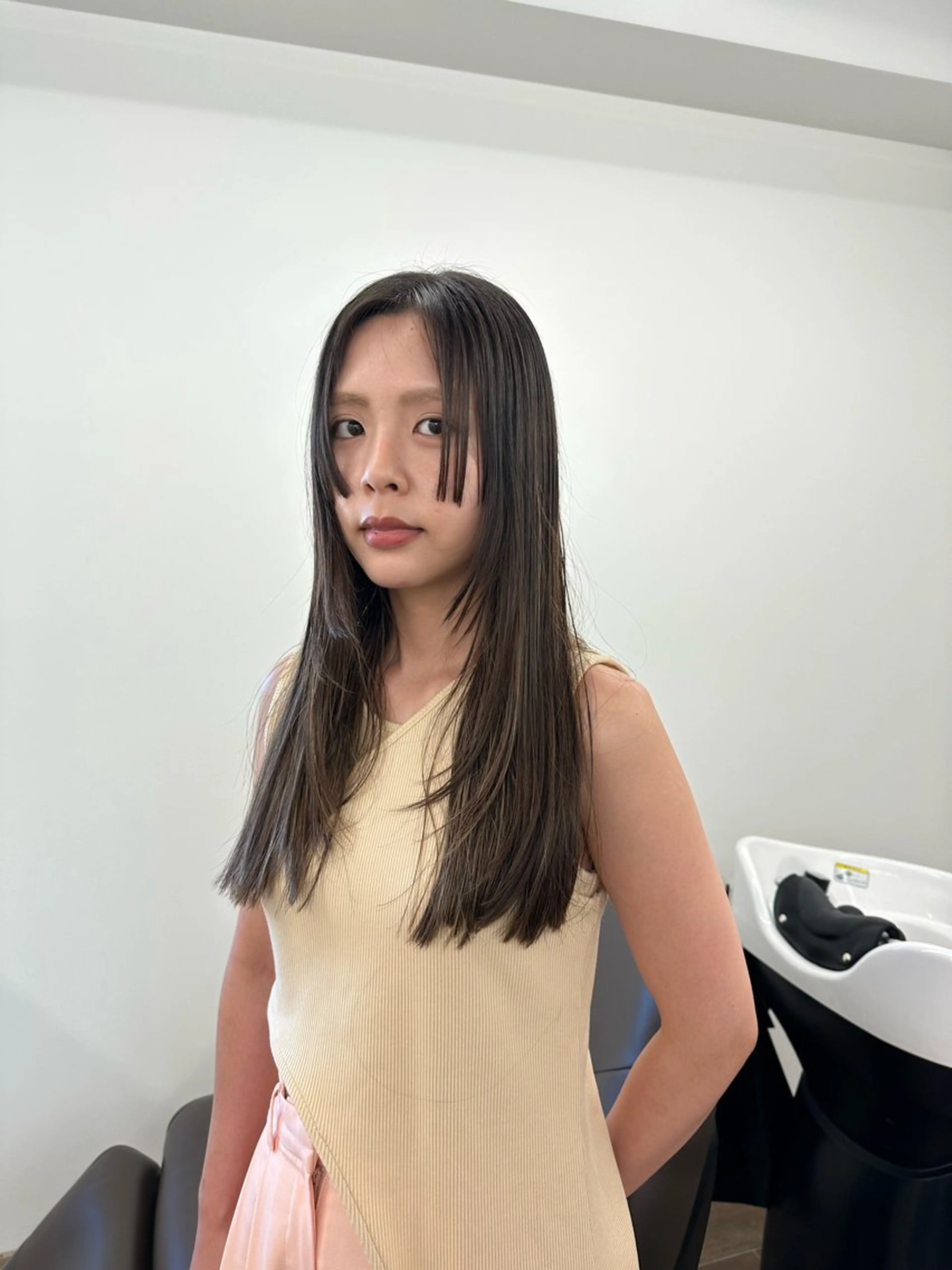 ロング カラー キッズ ヘアカラー オトナヘア🌸 harukaのヘアスタイル