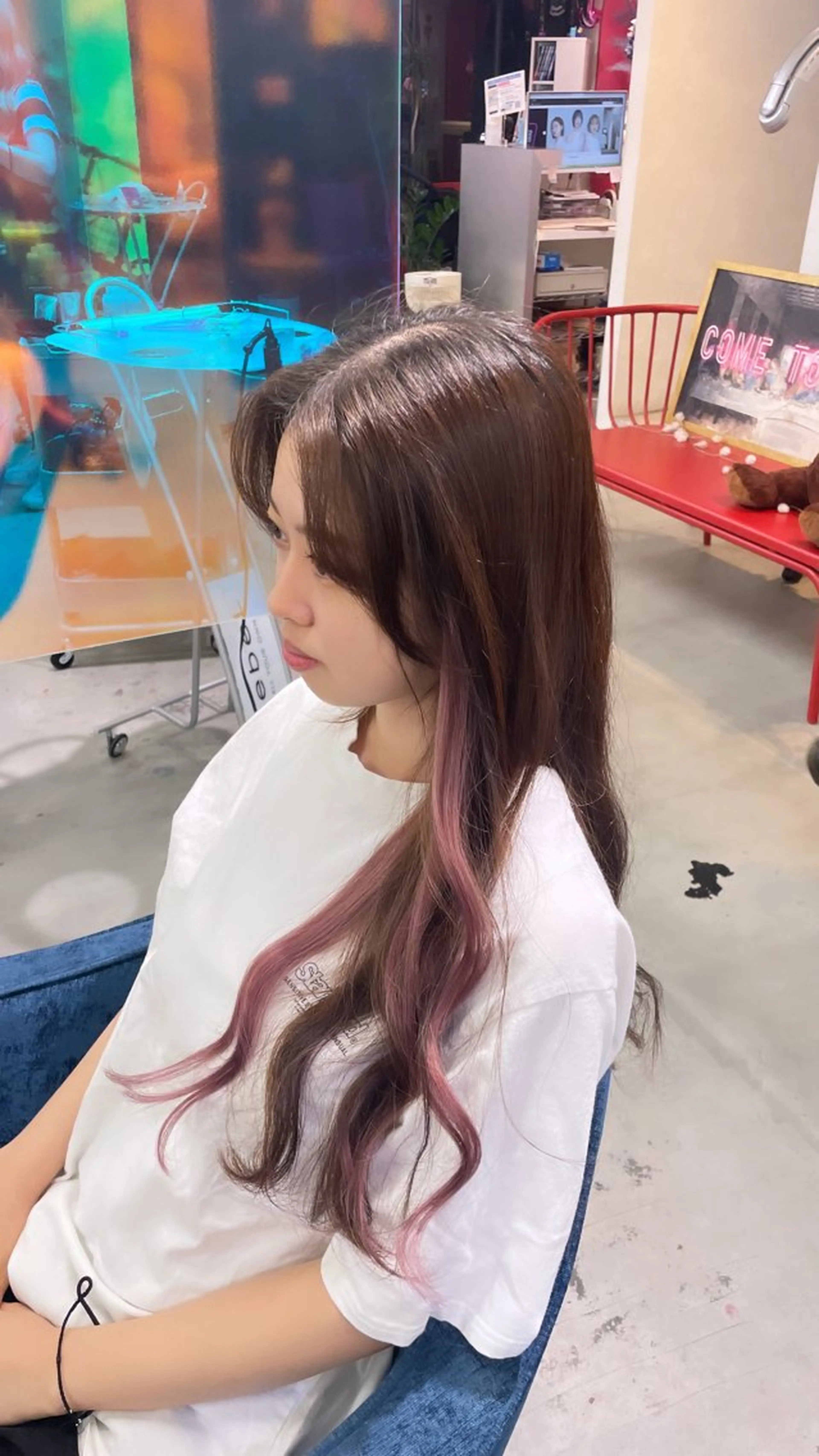 ロング ヘアカラー Boxmico. / カカズ コトネのヘアスタイル