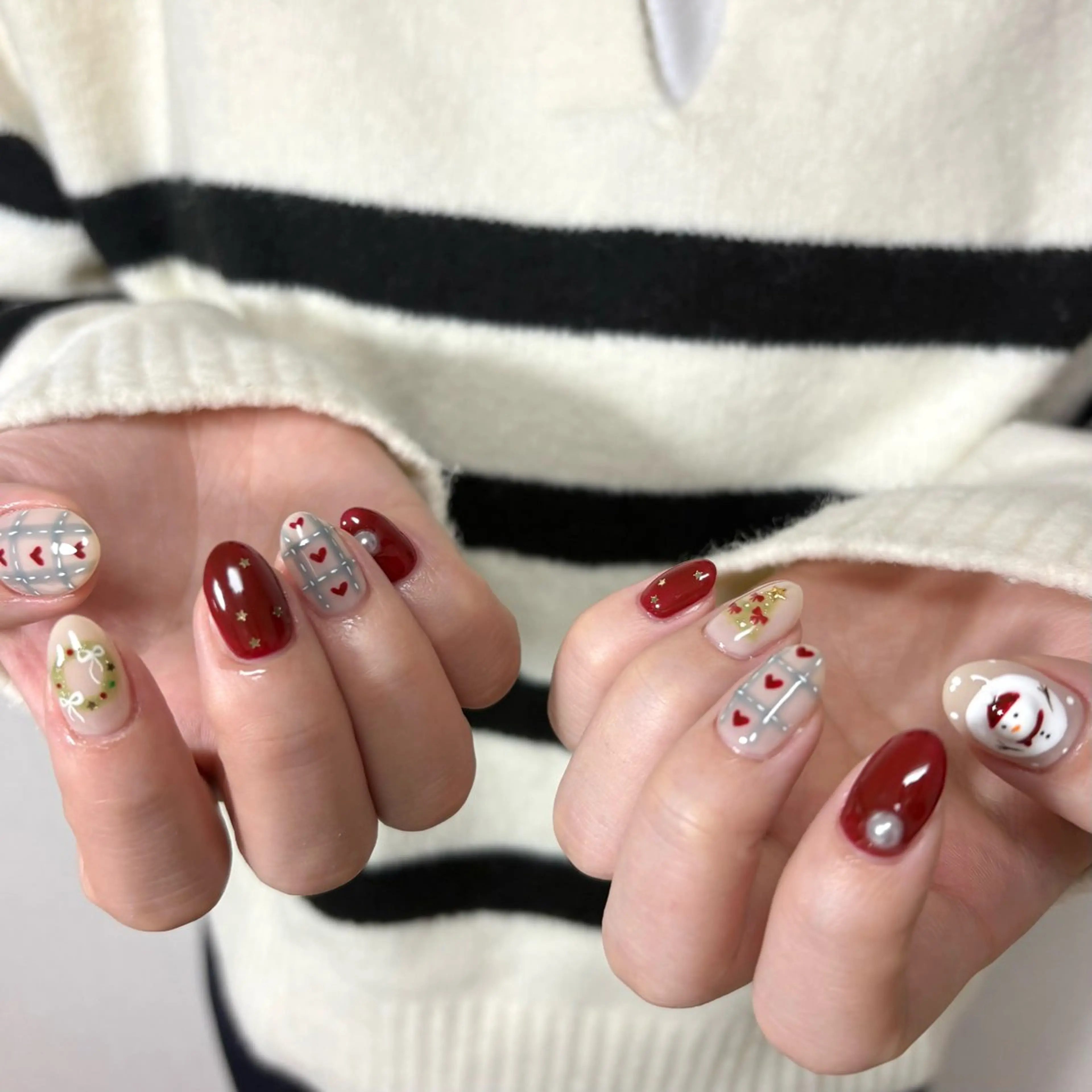 ネイル クリスマス ma naのネイルデザイン