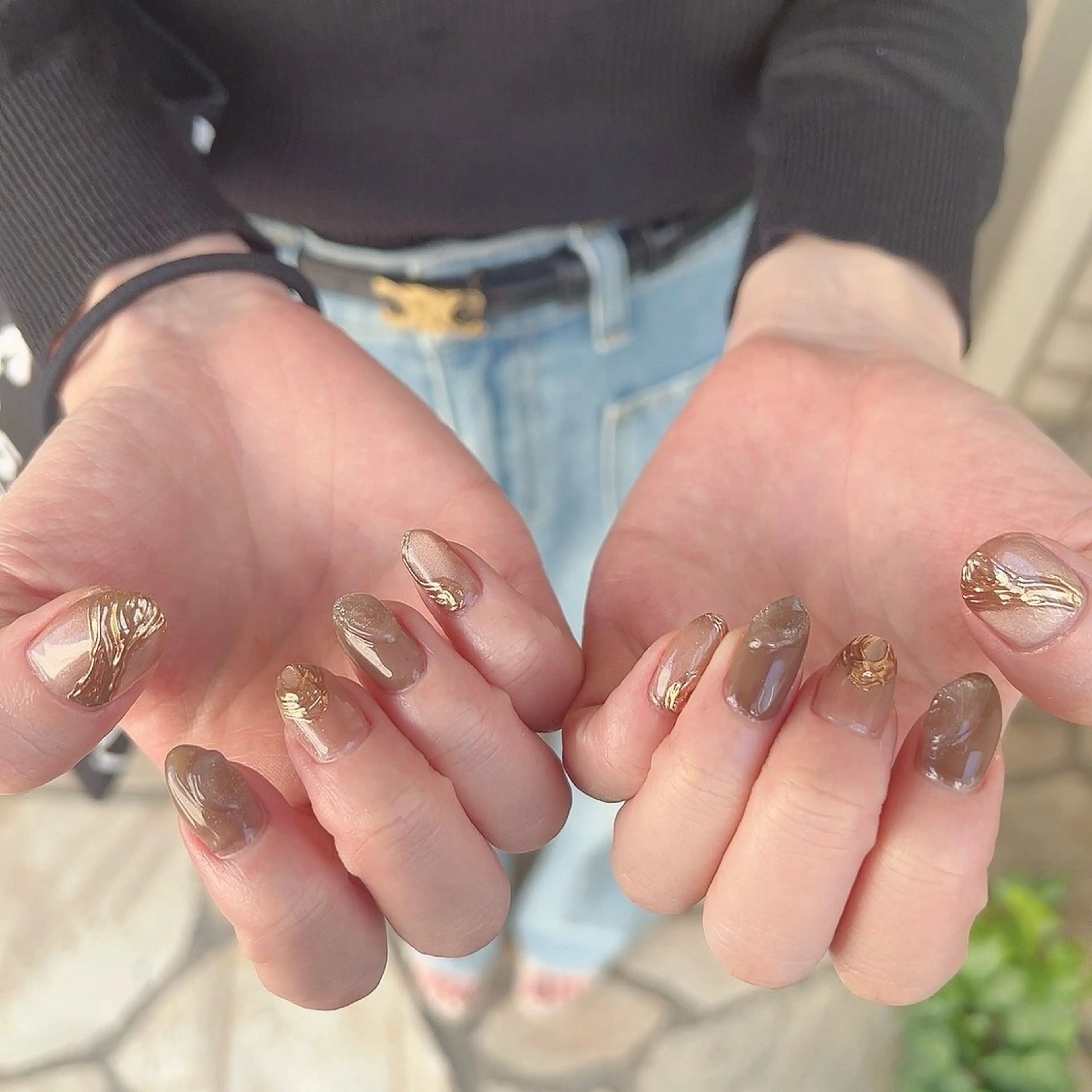 ネイル ニュアンスネイル 野口 姫和のネイルデザイン