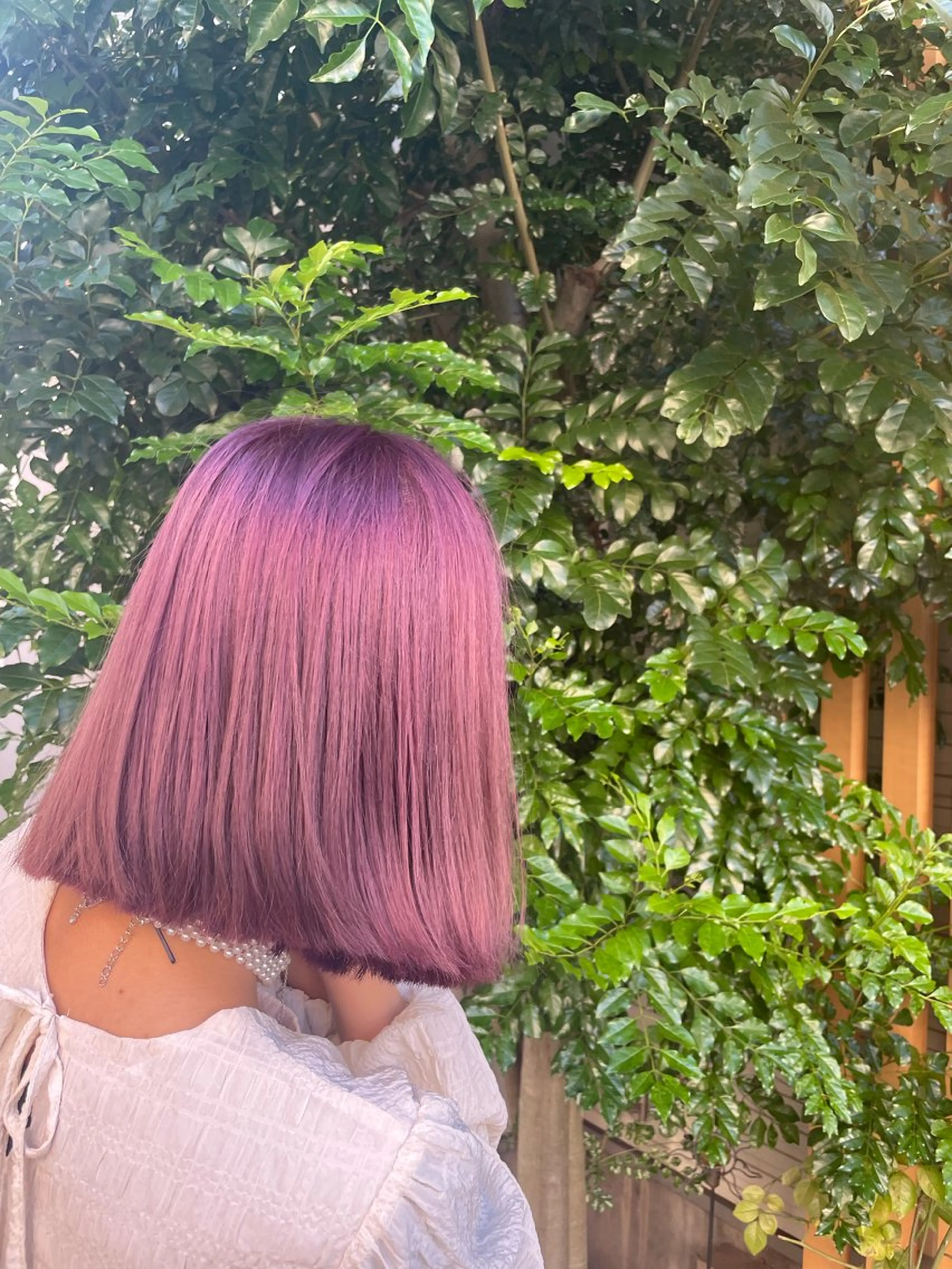 🌷ミニモ限定価格🌷【艶髪ハイトーン】ケアブリーチ+ケアカラー+シャンプー+最高級「TOKIOトリートメント」🫧の写真