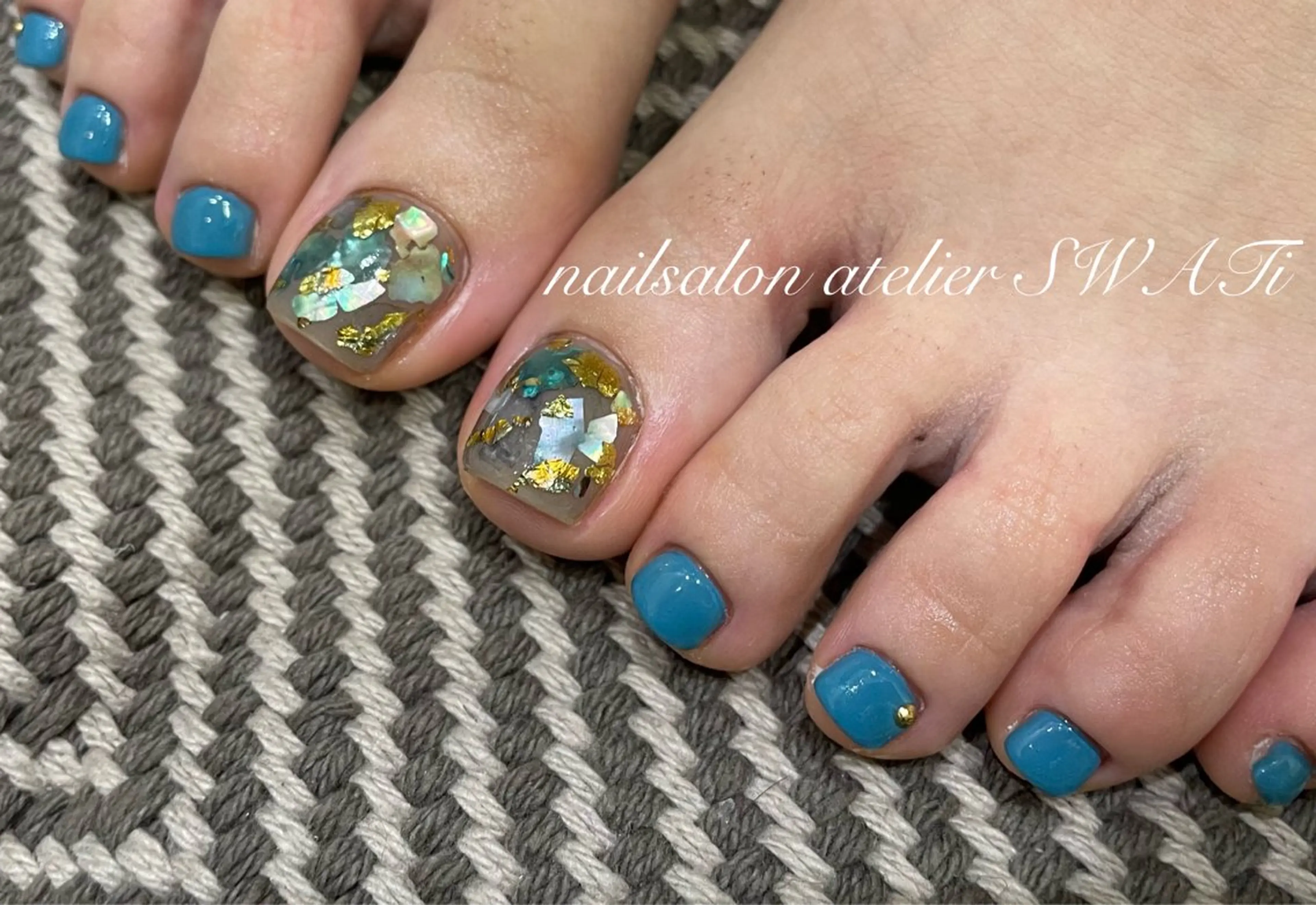 ネイル アートネイル フットネイル ヘアーサロン大野所属・nailsalon SWATiのネイルデザイン