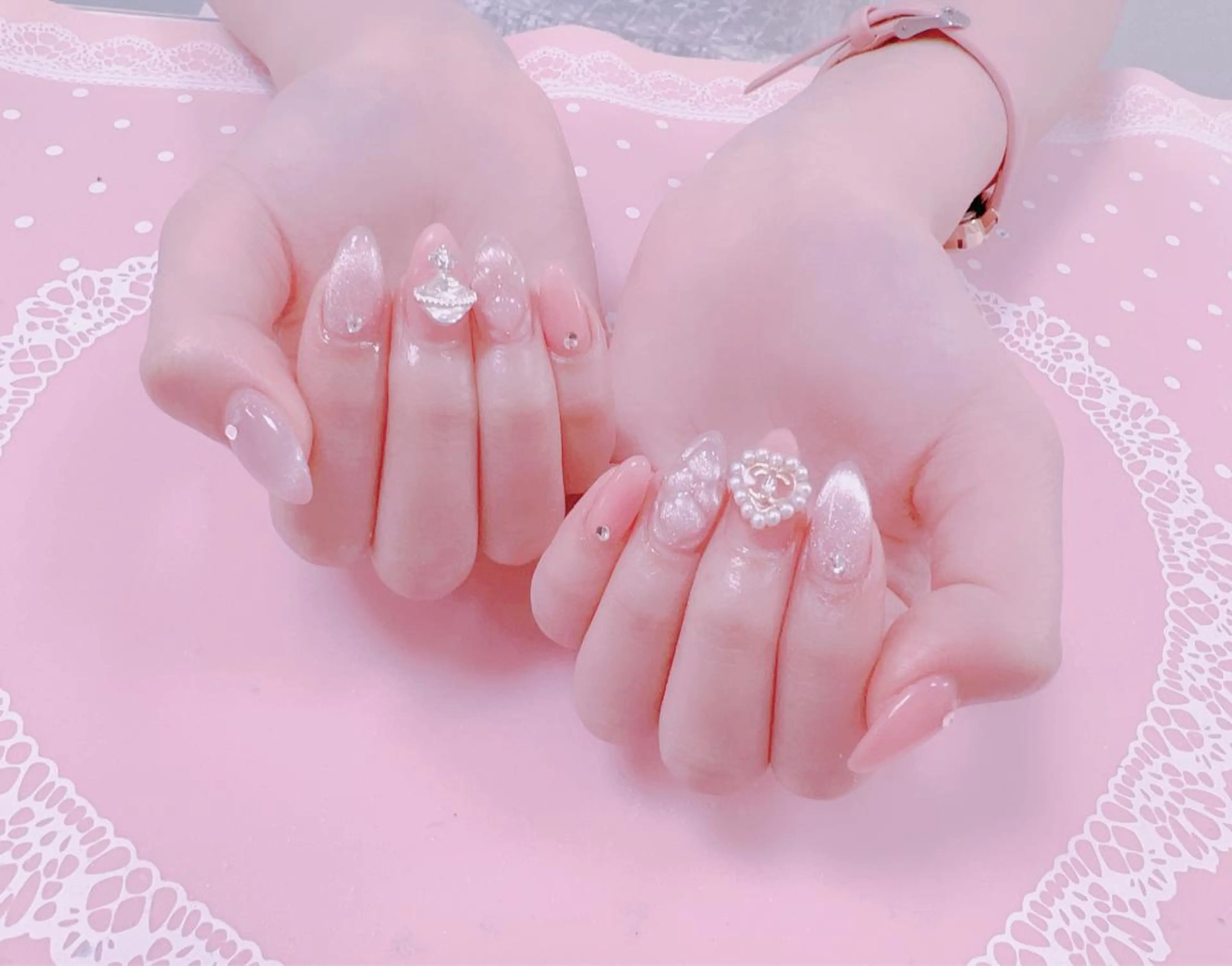 ネイル はぴねす所属・横浜 美夢のネイルデザイン