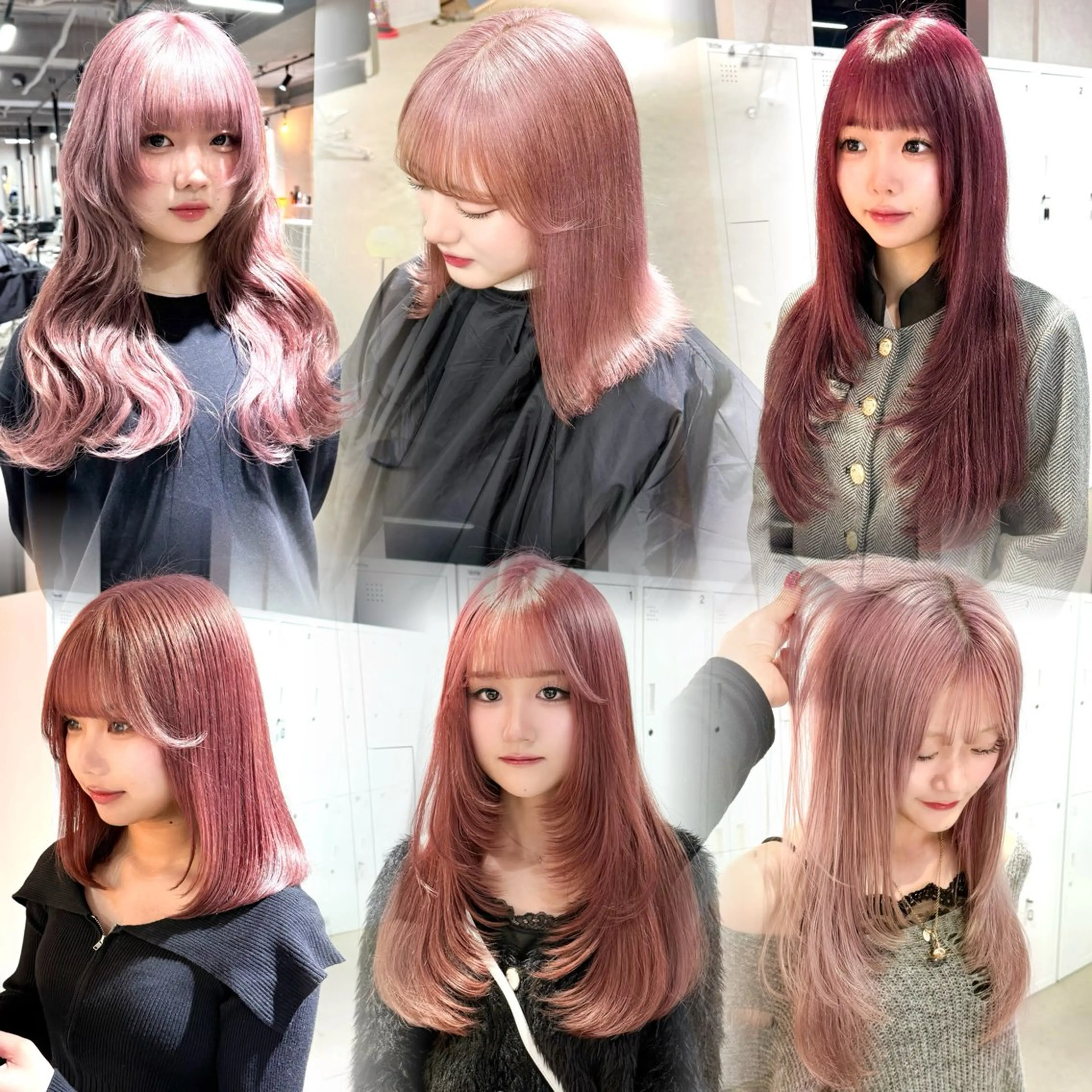 ロング レイヤーカット ヘアカラー トリートメント 🎀ミルクティー/暖 色×レイヤー/マリアのヘアスタイル