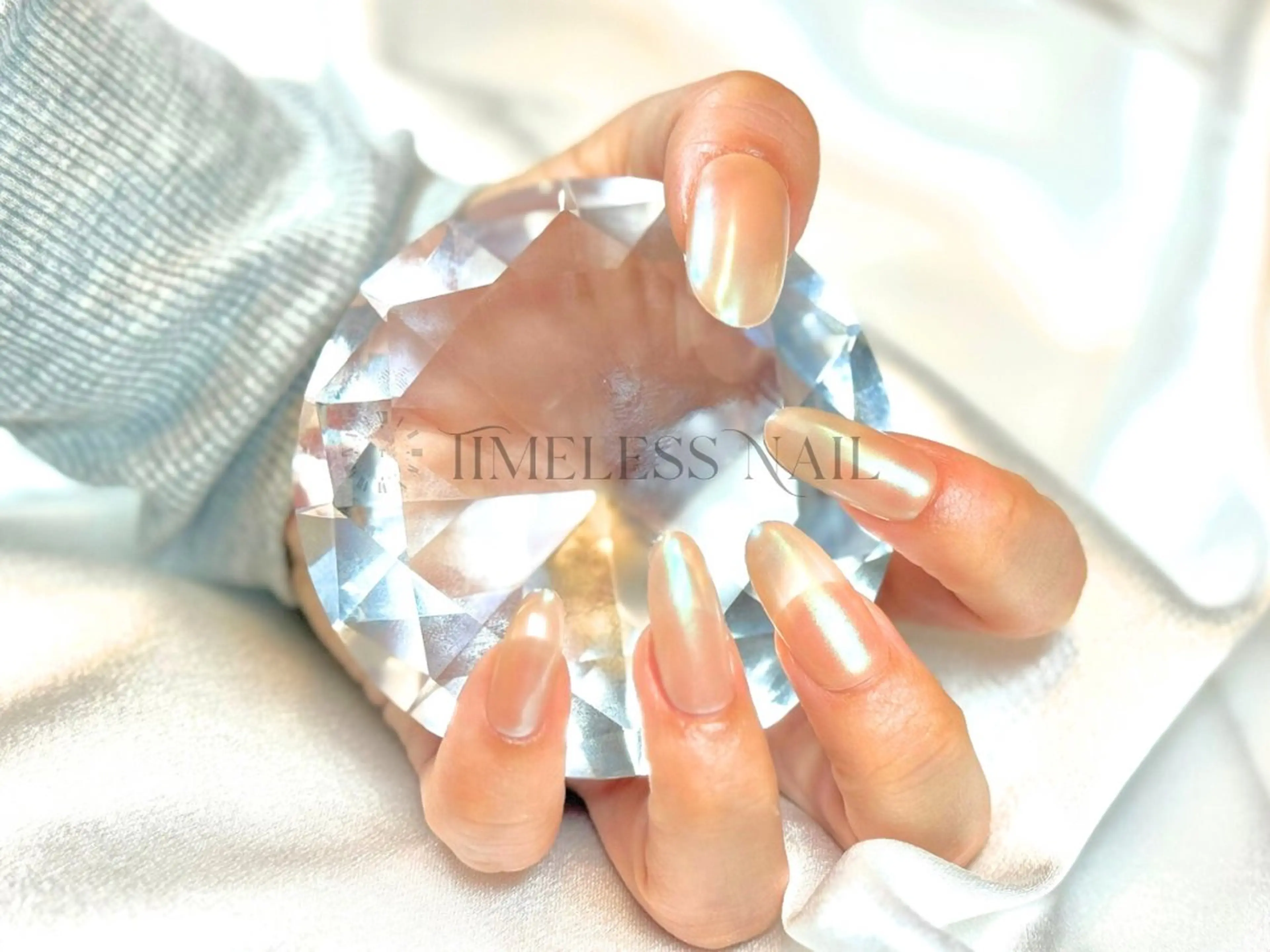 ネイル ハンドネイル TIMELESS 🤍Nagisaのネイルデザイン