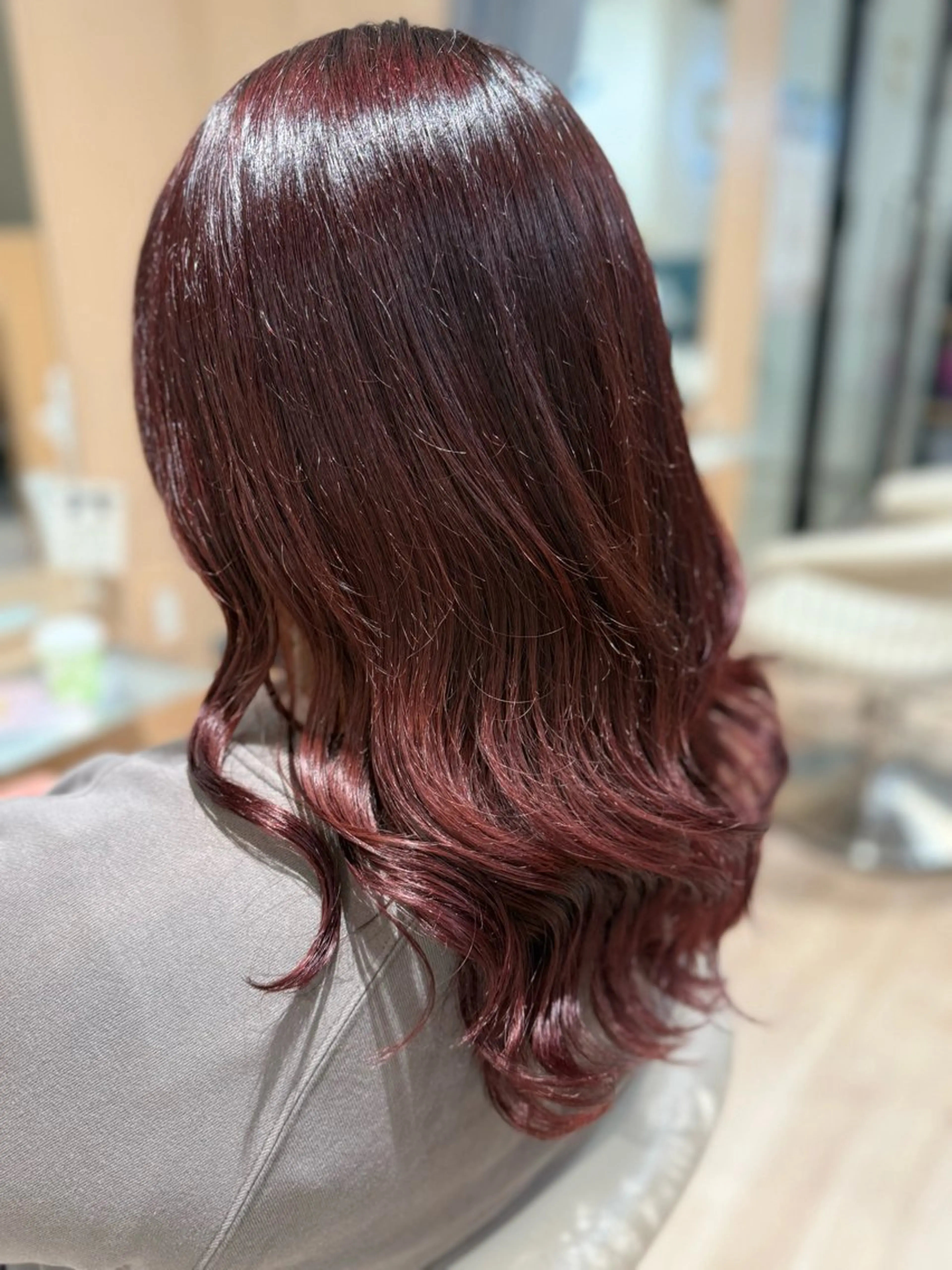 セミロング 髪質改善/ショート ボブ/chere狭山のヘアスタイル