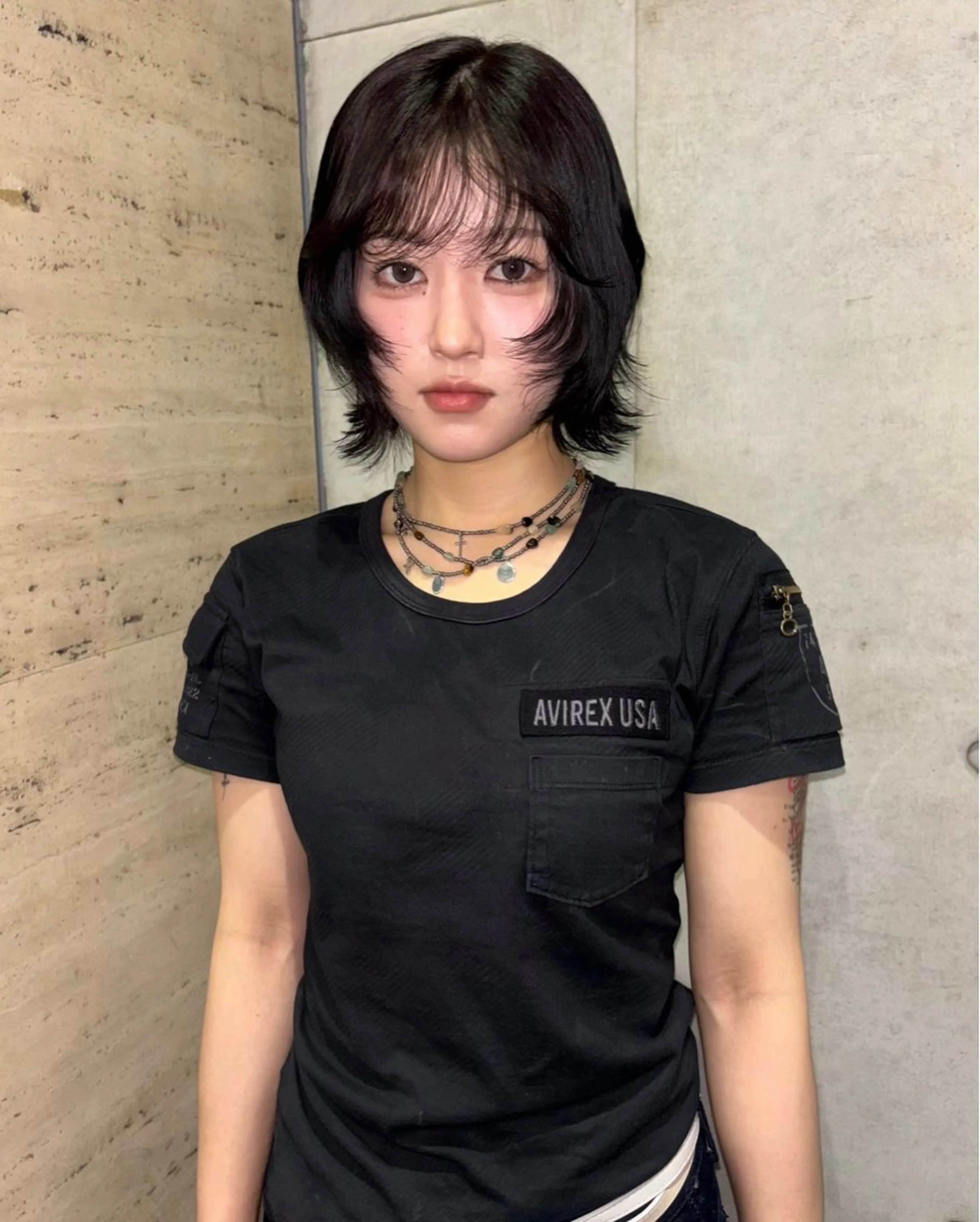 ショート カラー ヘアアレンジ カット ⭐︎ハイトーン /レイヤー✩momoのヘアスタイル