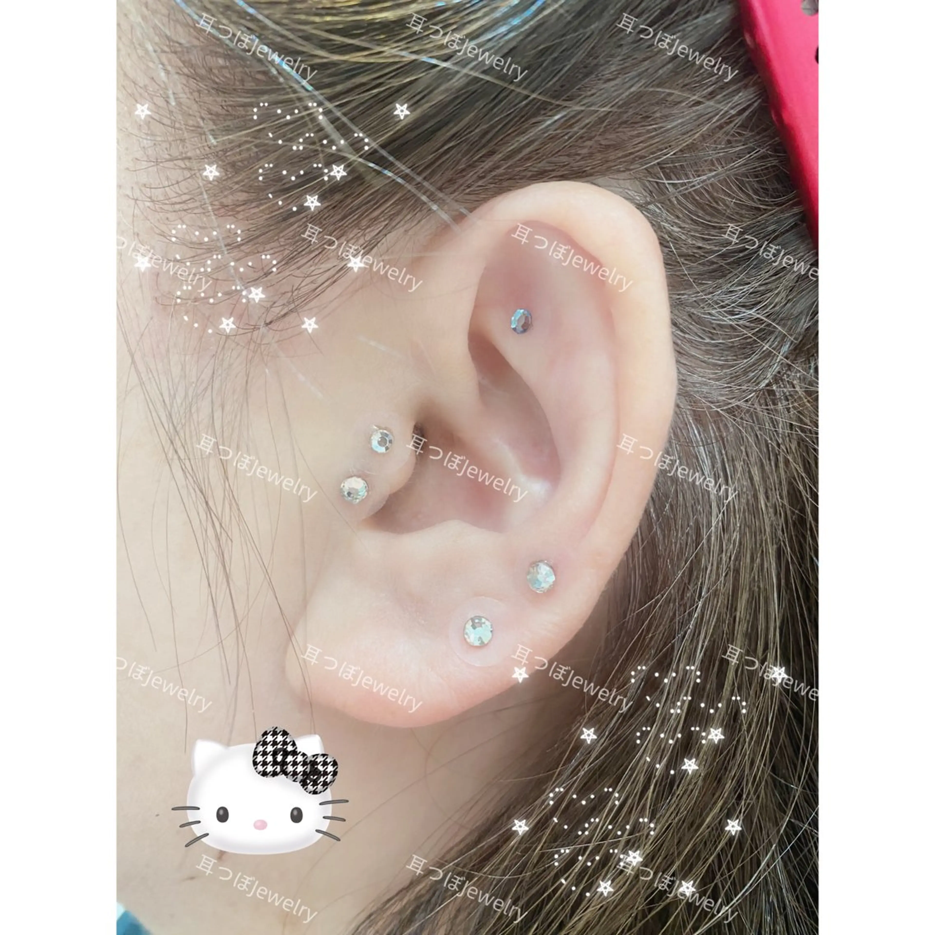 💎耳つぼジュエリー💎の写真