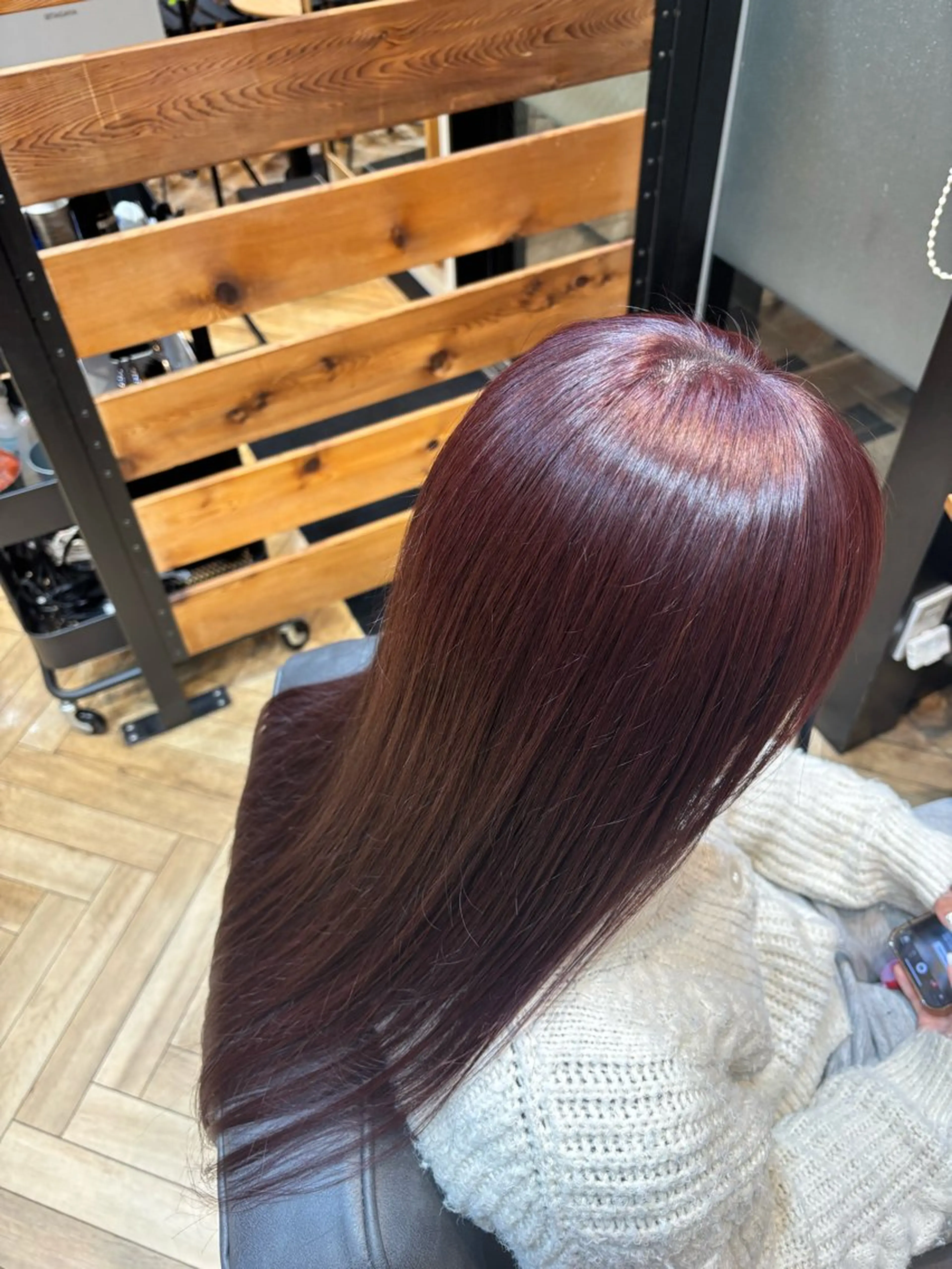 🌷学生限定🍒ケアカラー+マルチケアトリートメント(ブリーチなし) ⚫︎平日20:00〜の写真